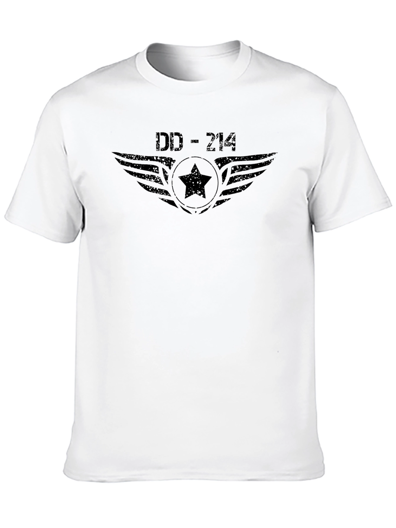 DD-214 Veteran Wings Graphic Tee
