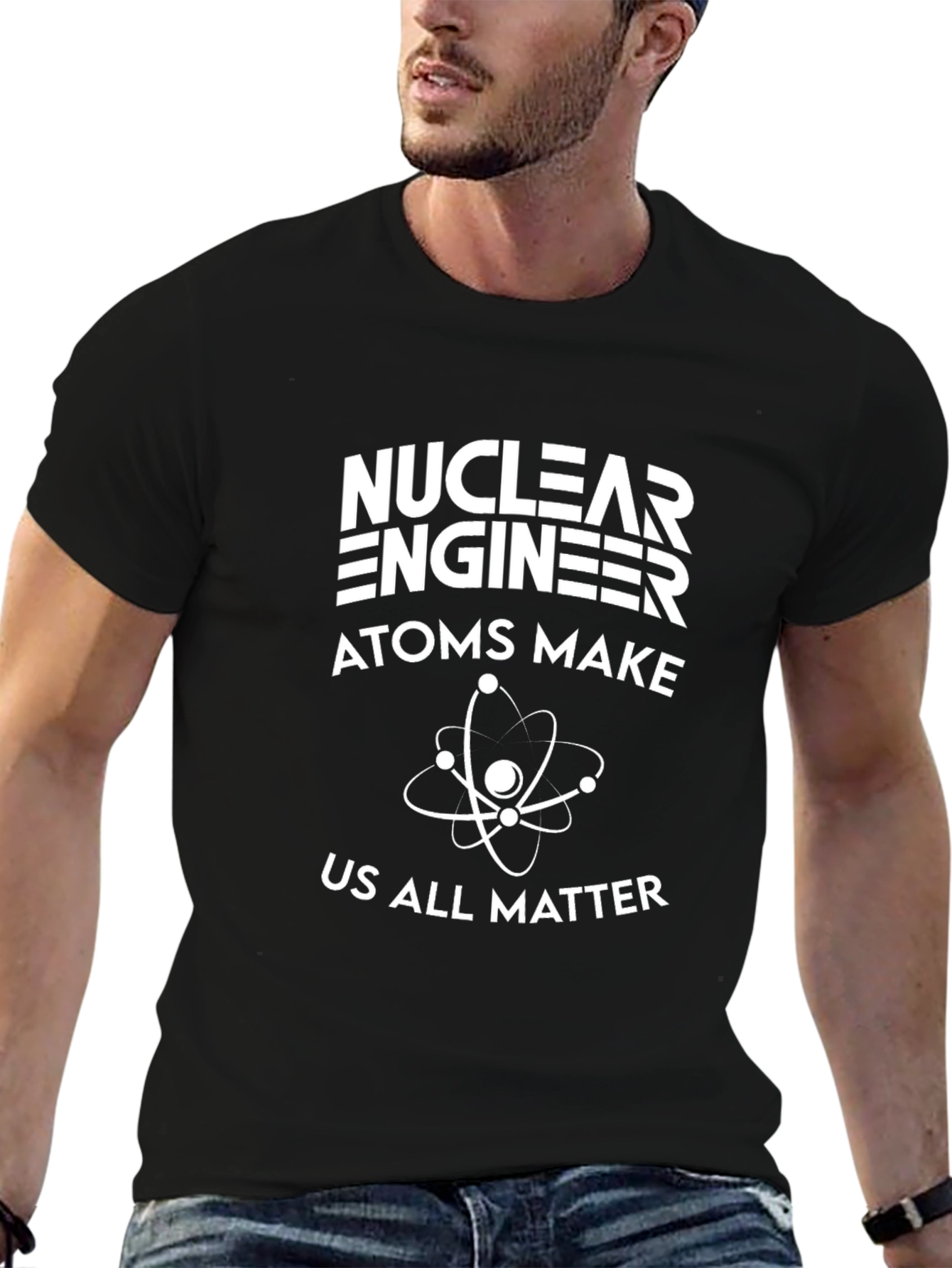 Nuclear Engineer Atom T-Shirt - Science Gift