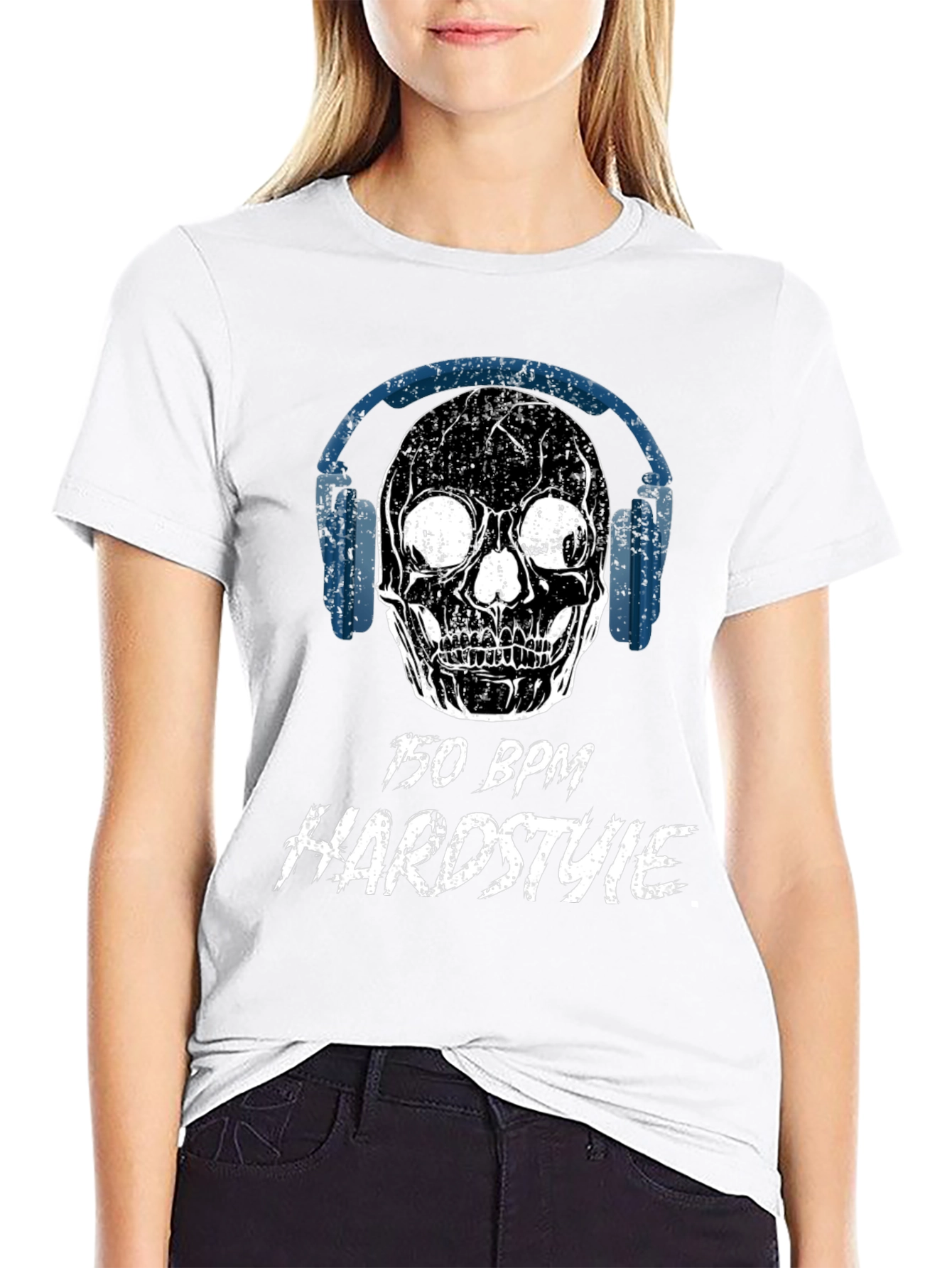 150 BPM Hardstyle Skull T-Shirt
