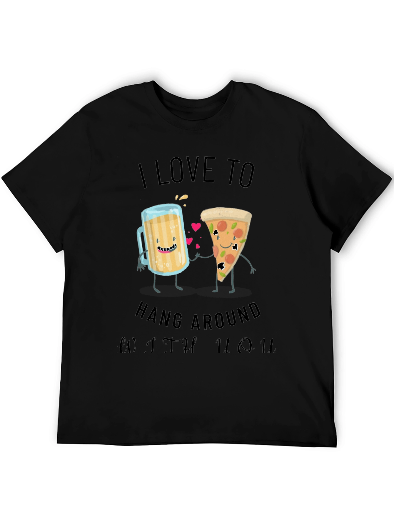 Beer & Pizza Love T-Shirt