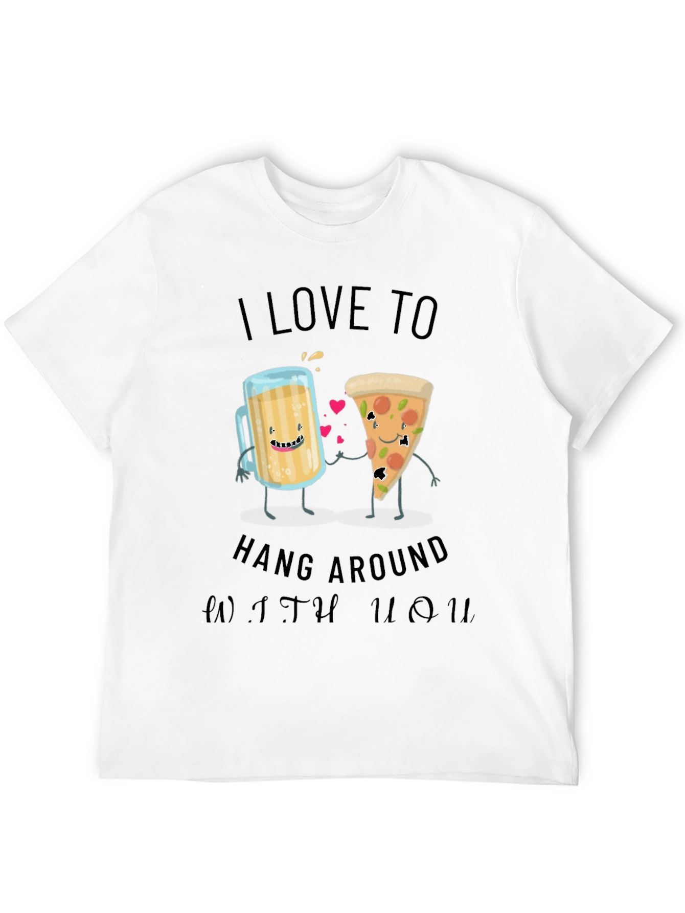 Beer & Pizza Love T-Shirt