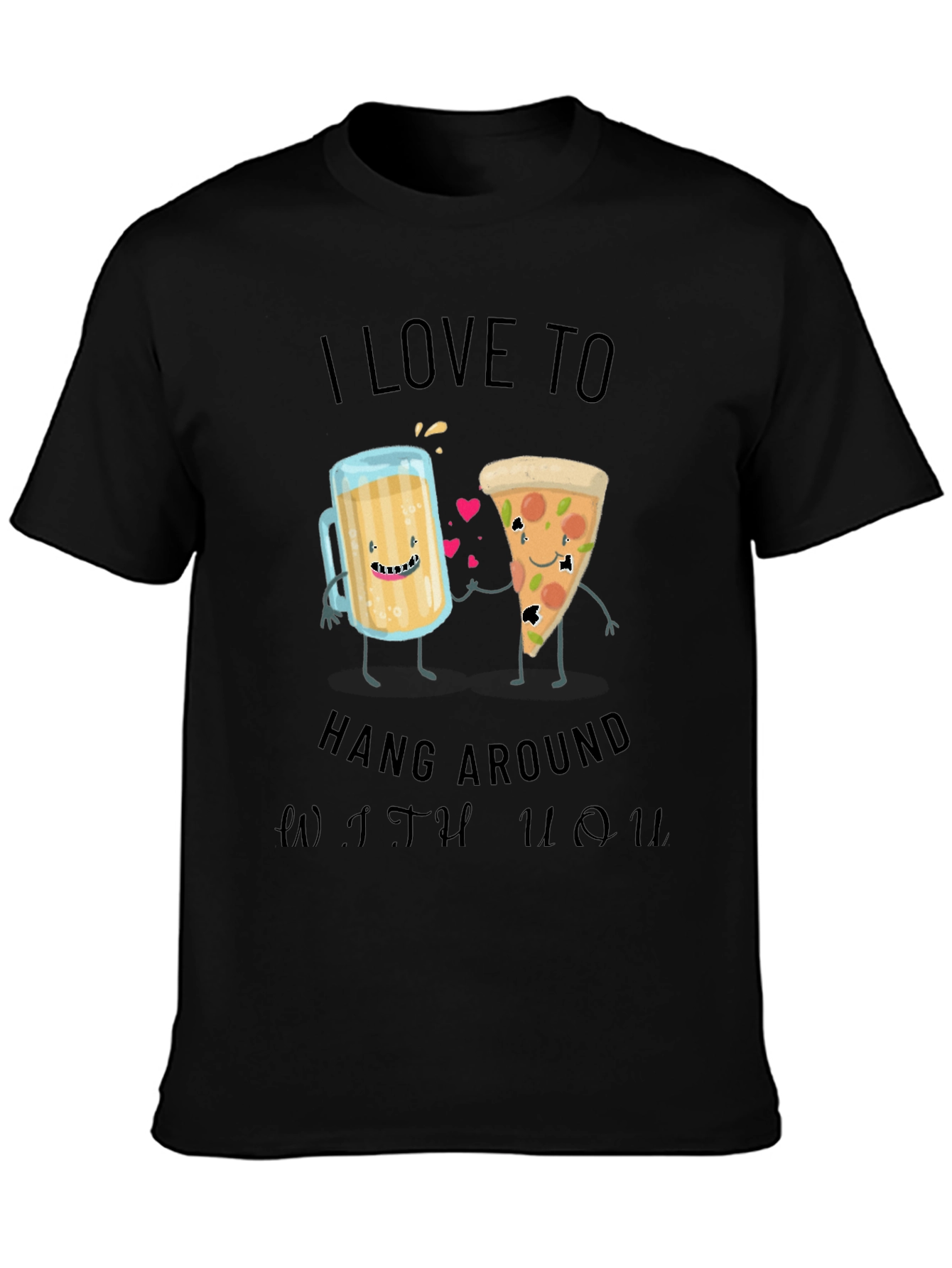 Beer & Pizza Love T-Shirt