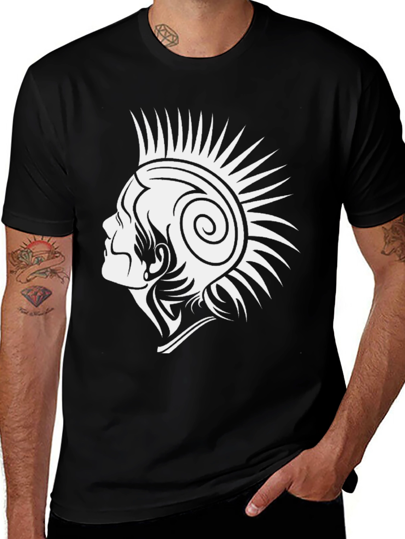 Punk Profile Graphic Tee