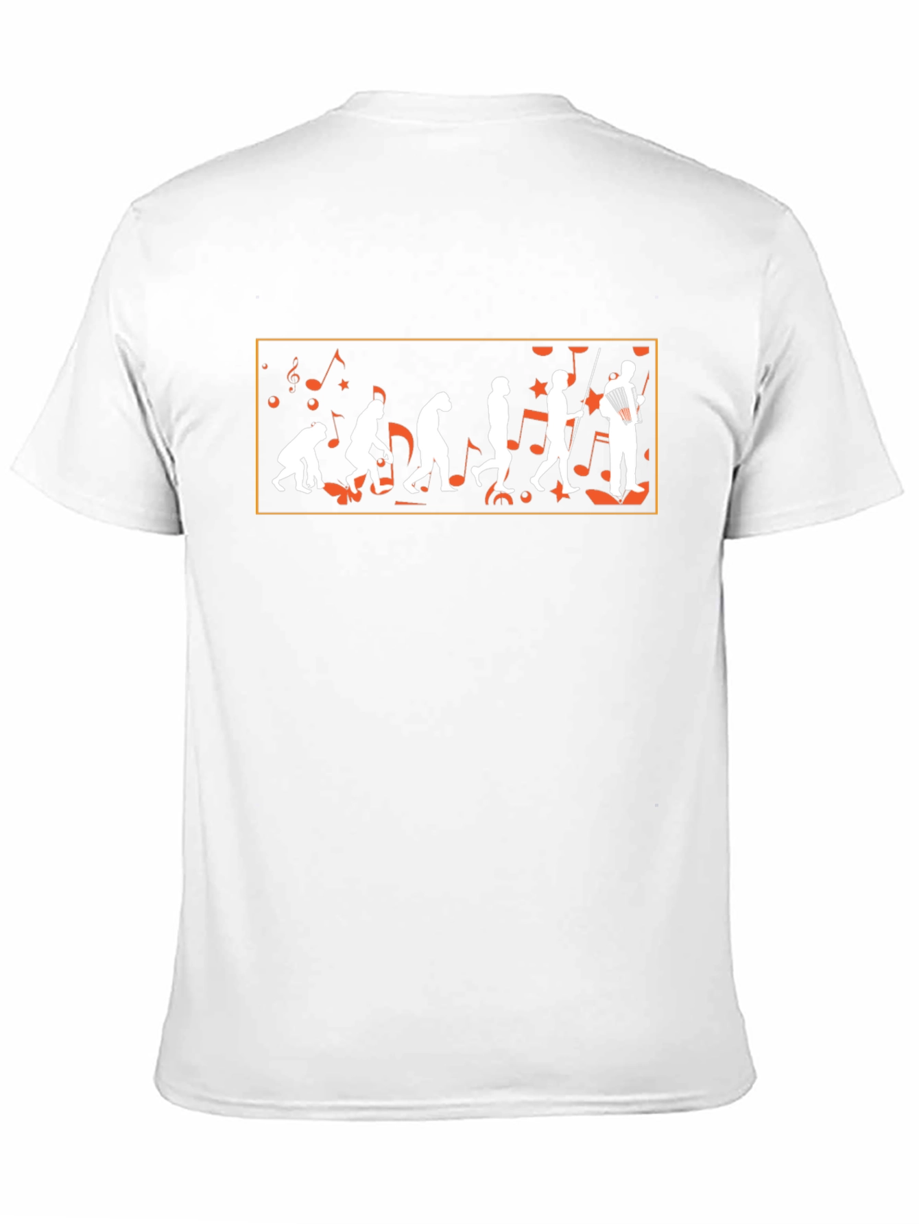 Music Evolution Black T-Shirt