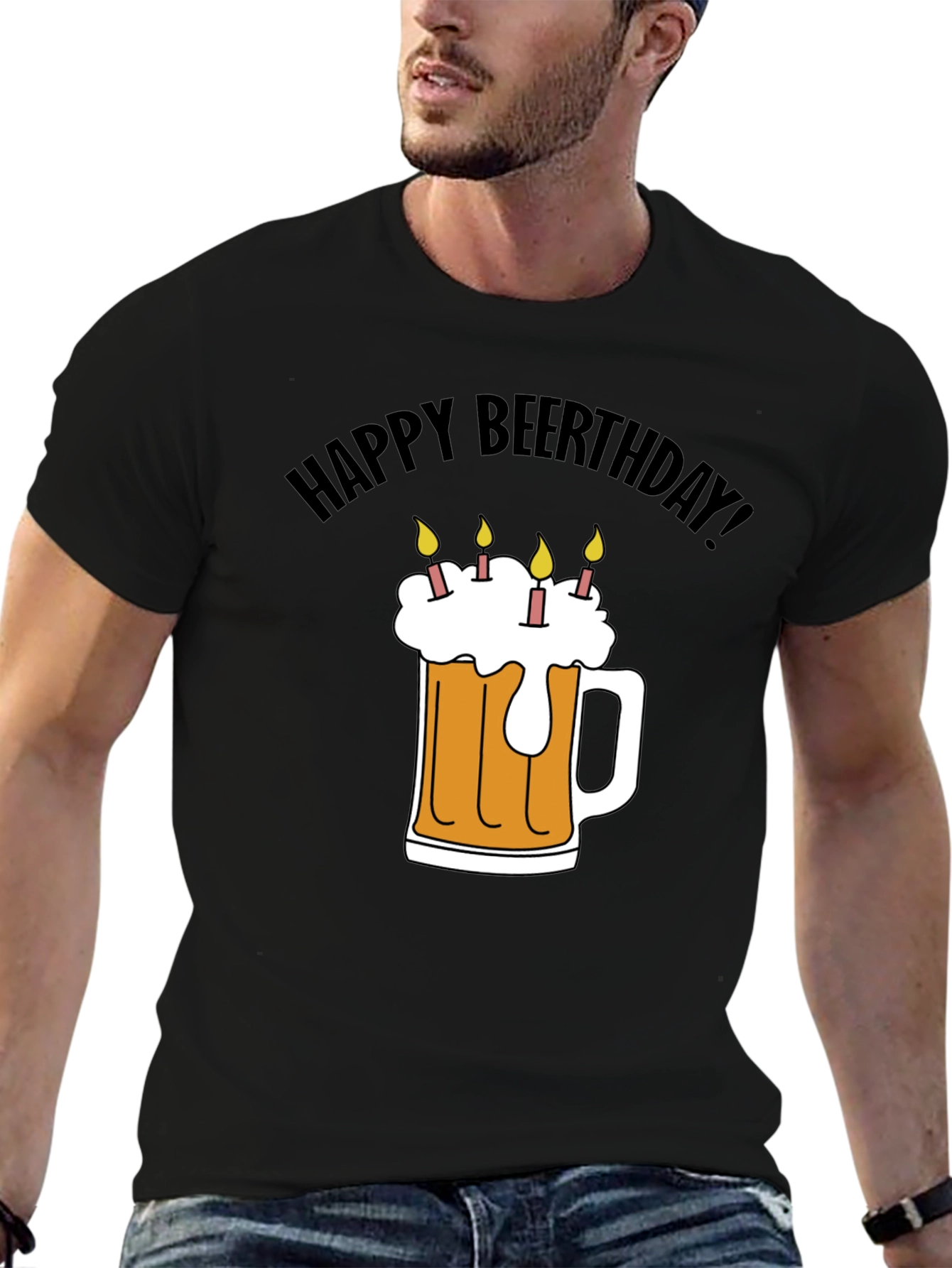Happy Beerthday Graphic Tee