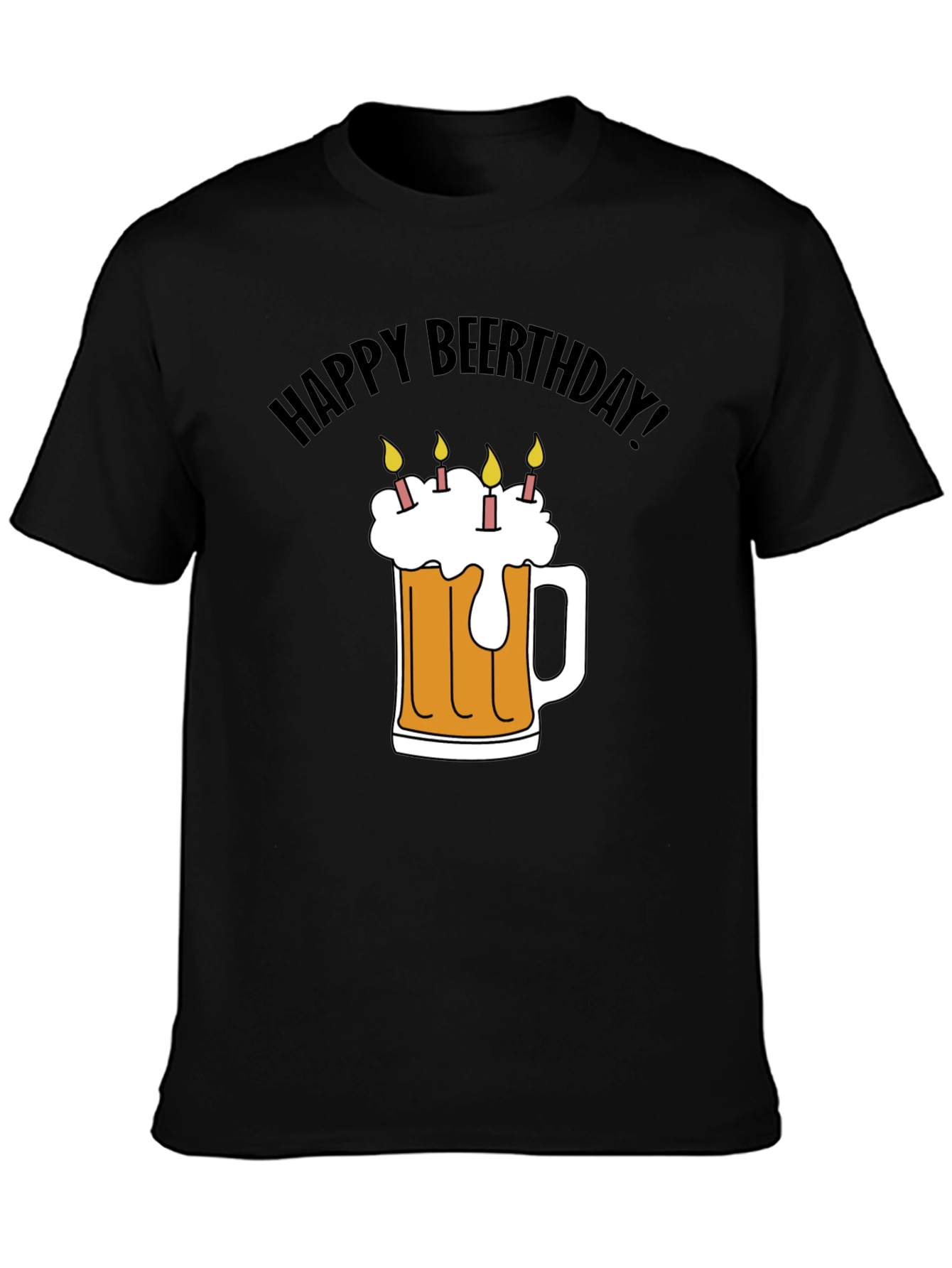 Happy Beerthday Graphic Tee