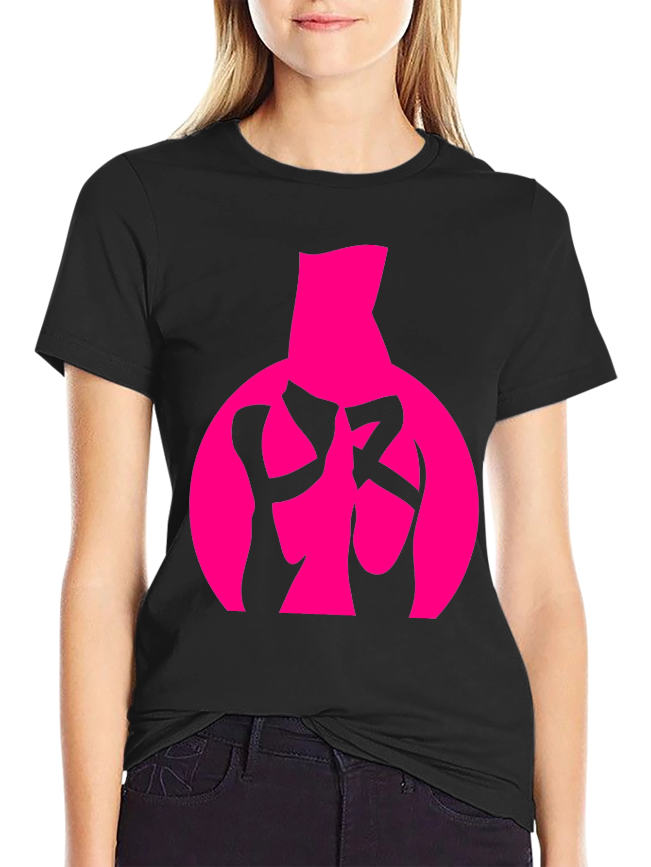 Ballet Shoes Graphic Tee - Black
