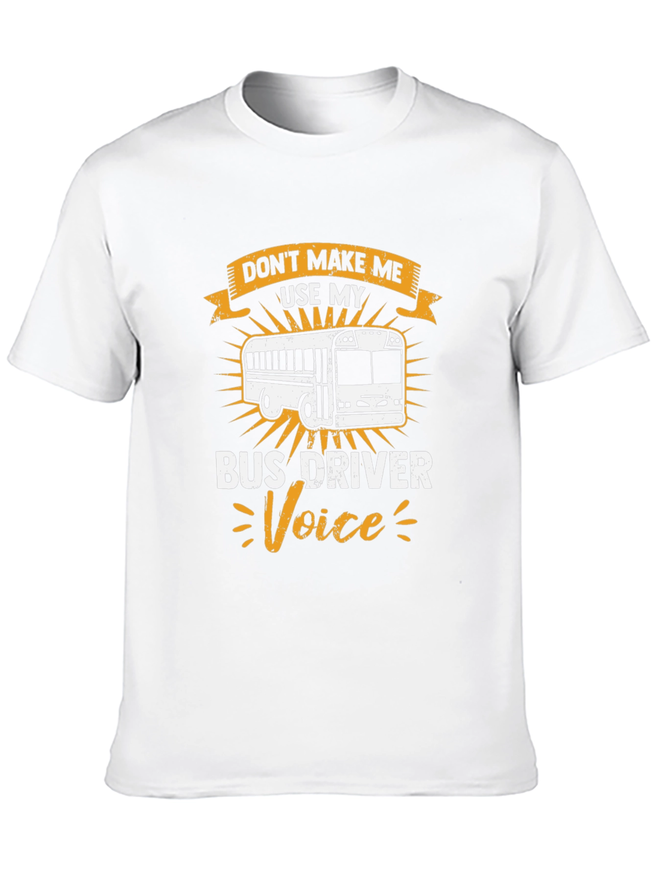 Bus Driver Voice T-Shirt - Black