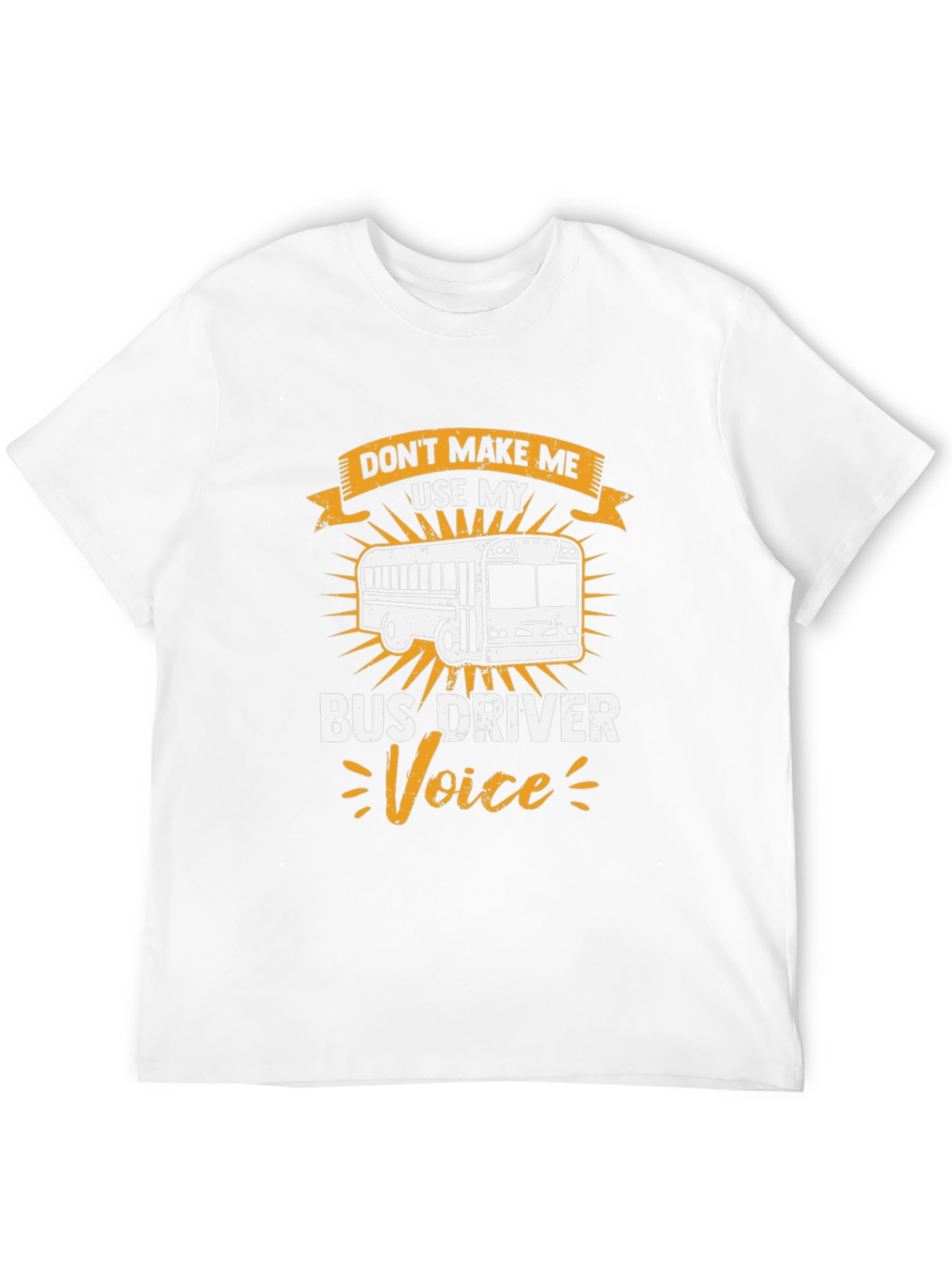 Bus Driver Voice T-Shirt - Black