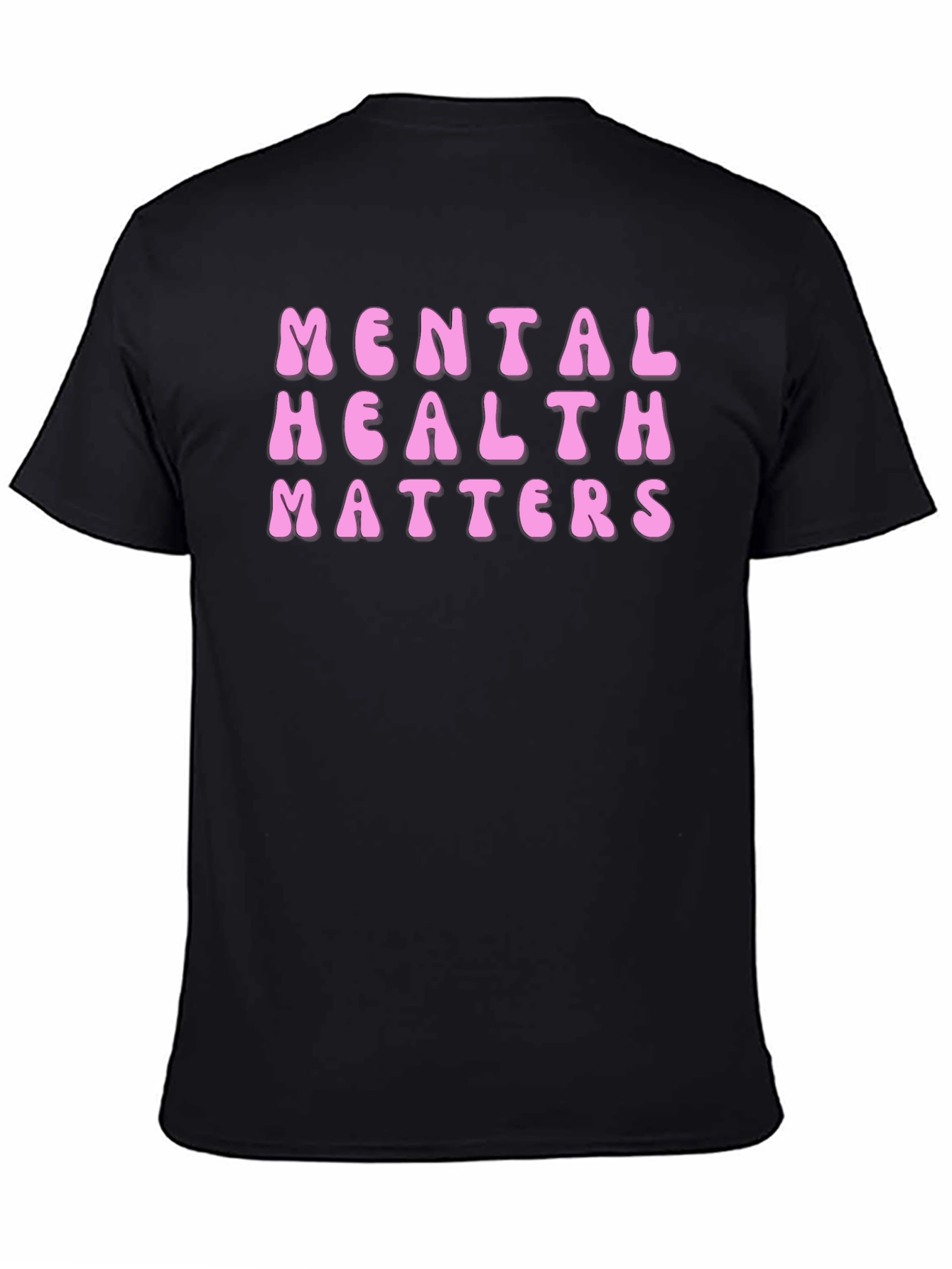 Mental Health Matters Graphic Tee - Black