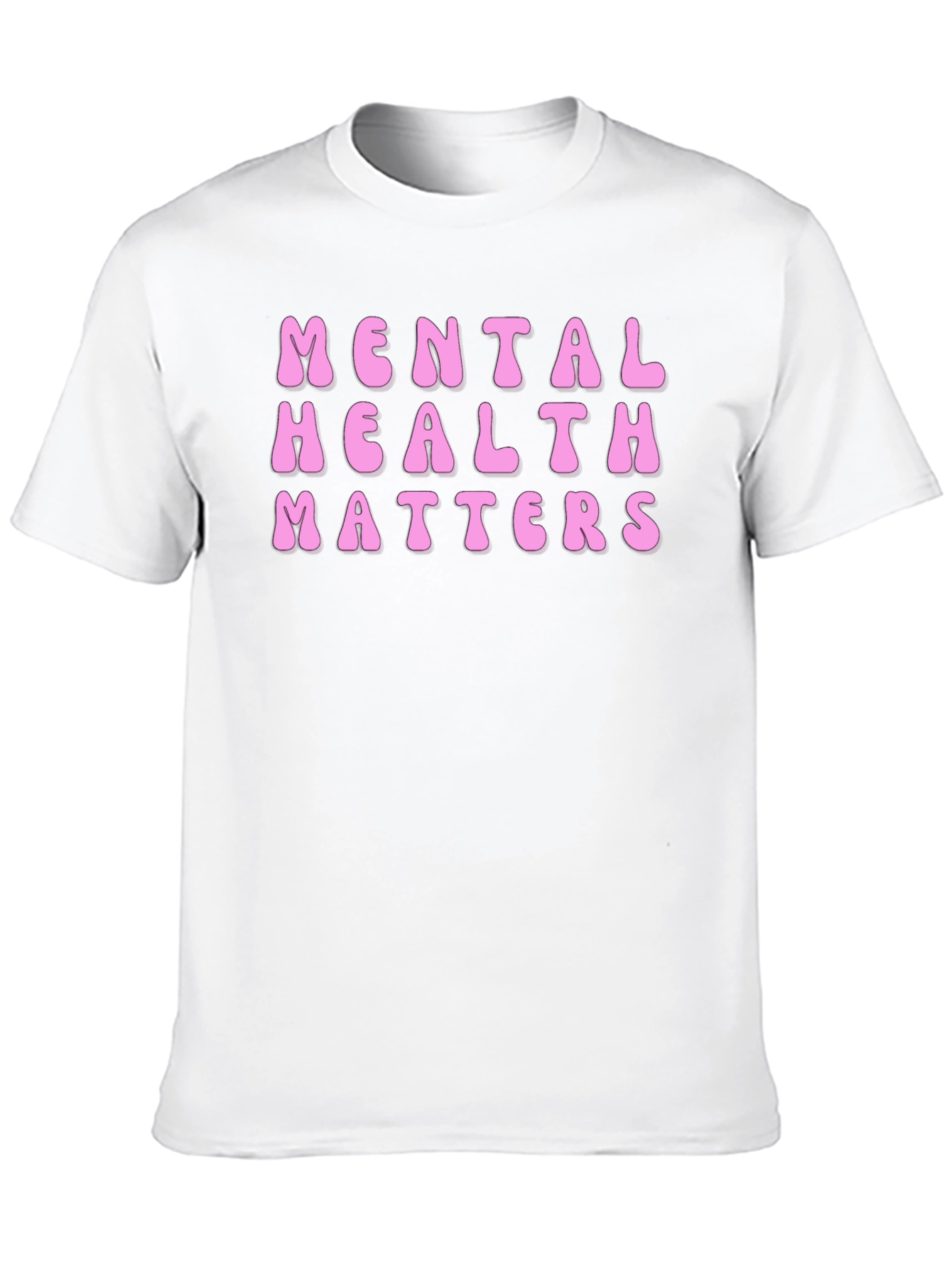 Mental Health Matters Graphic Tee - Black