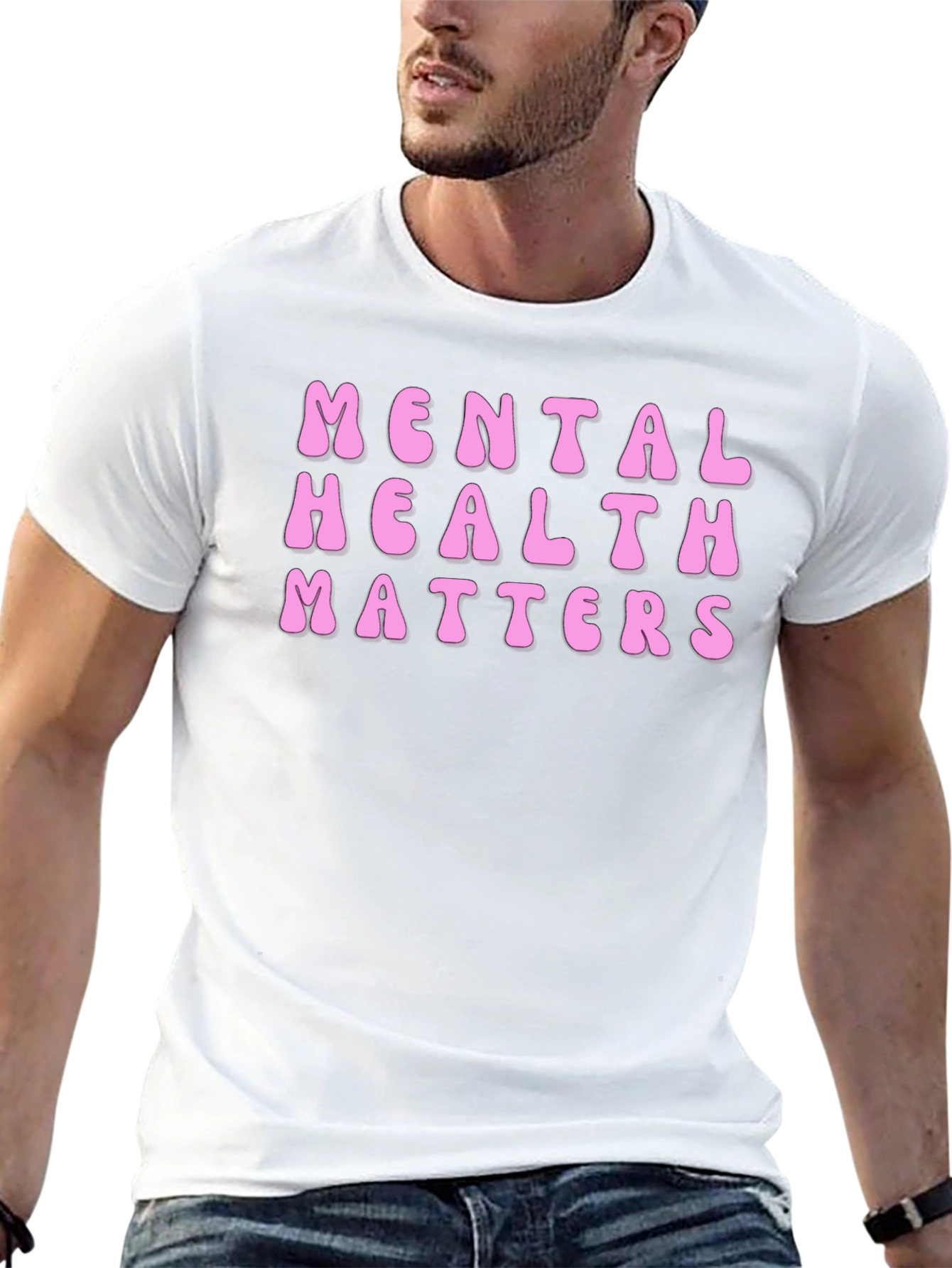 Mental Health Matters Graphic Tee - Black