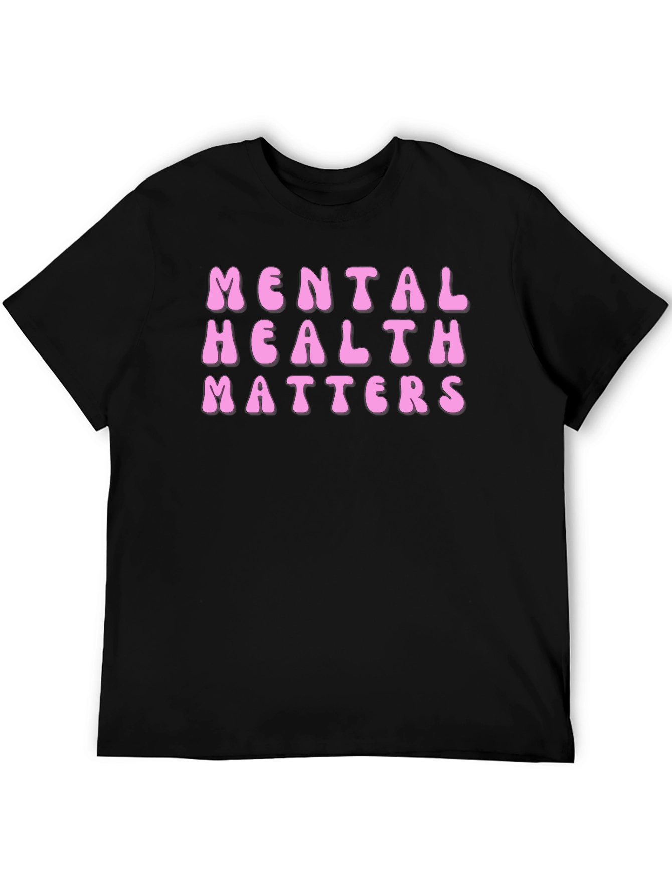 Mental Health Matters Graphic Tee - Black