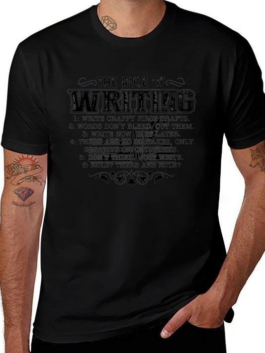 The Rule of Writing Graphic Tee