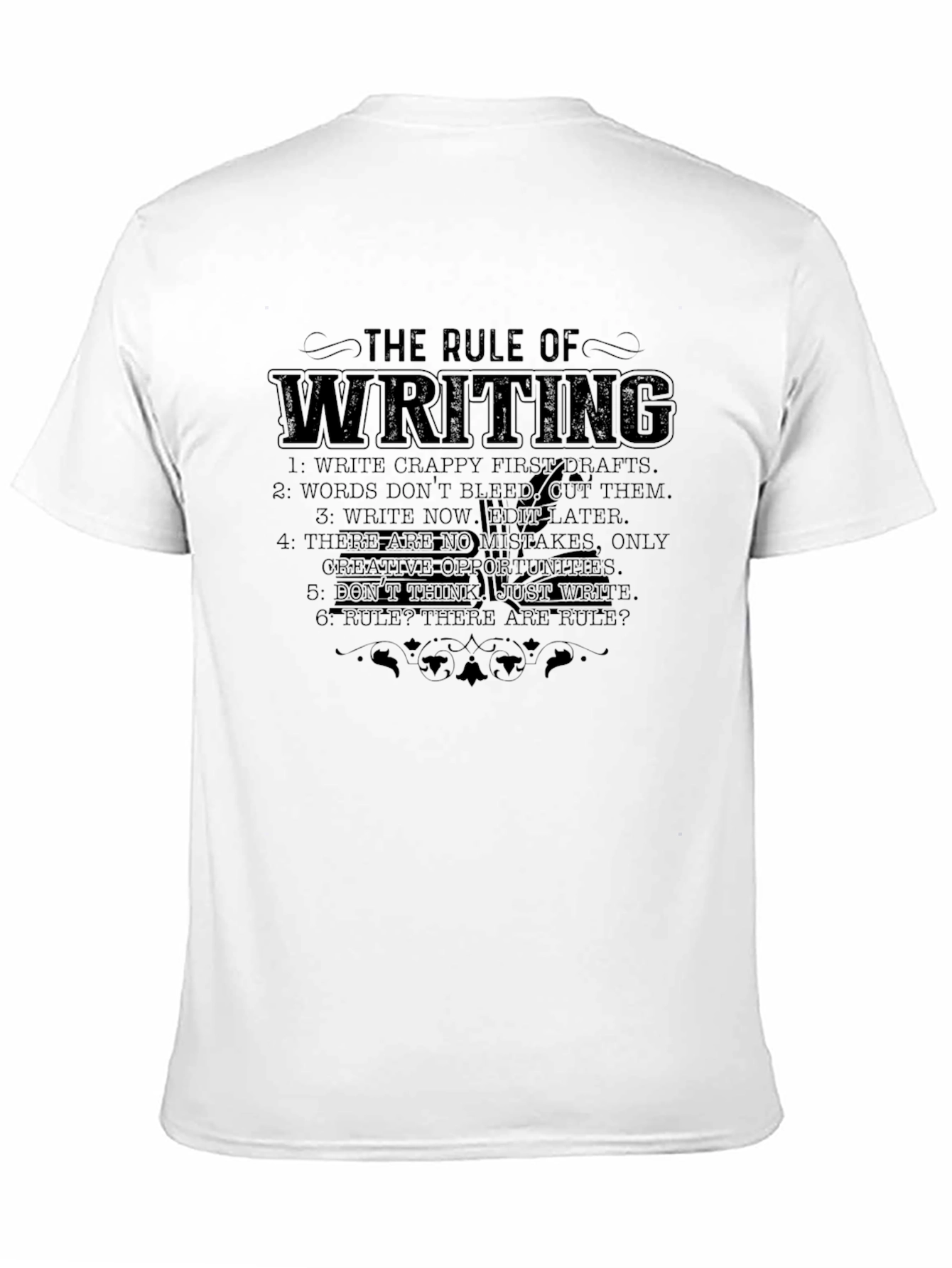 The Rule of Writing Graphic Tee