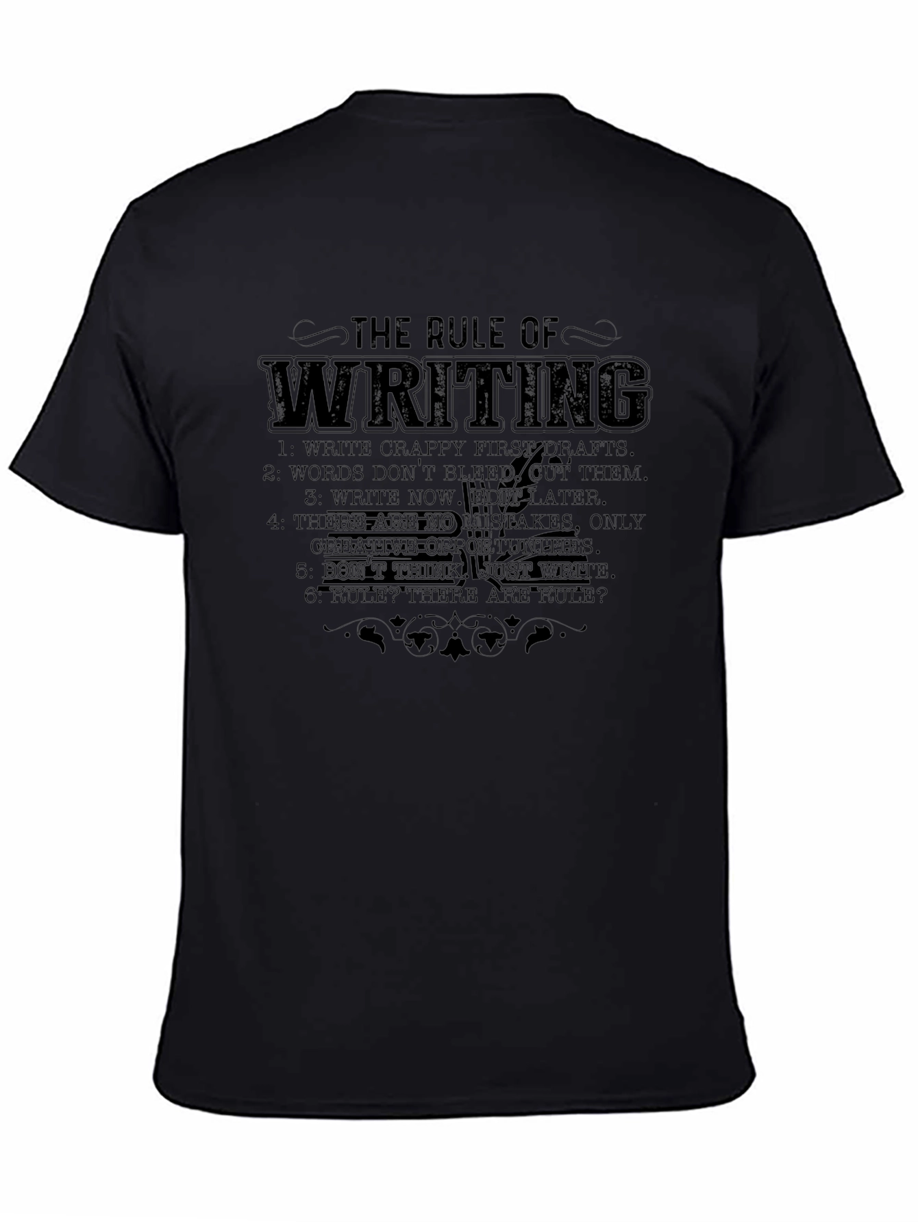 The Rule of Writing Graphic Tee