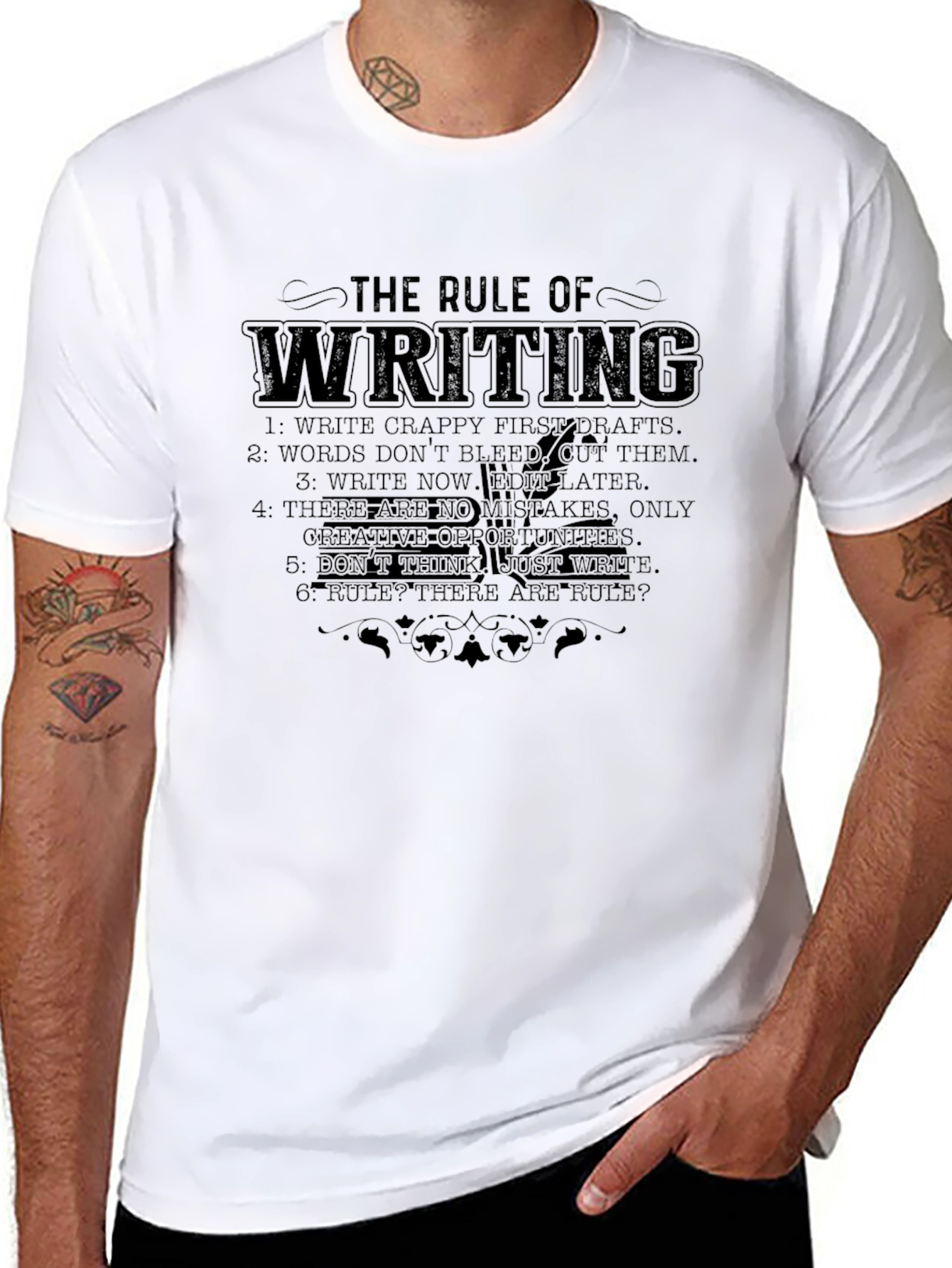 The Rule of Writing Graphic Tee