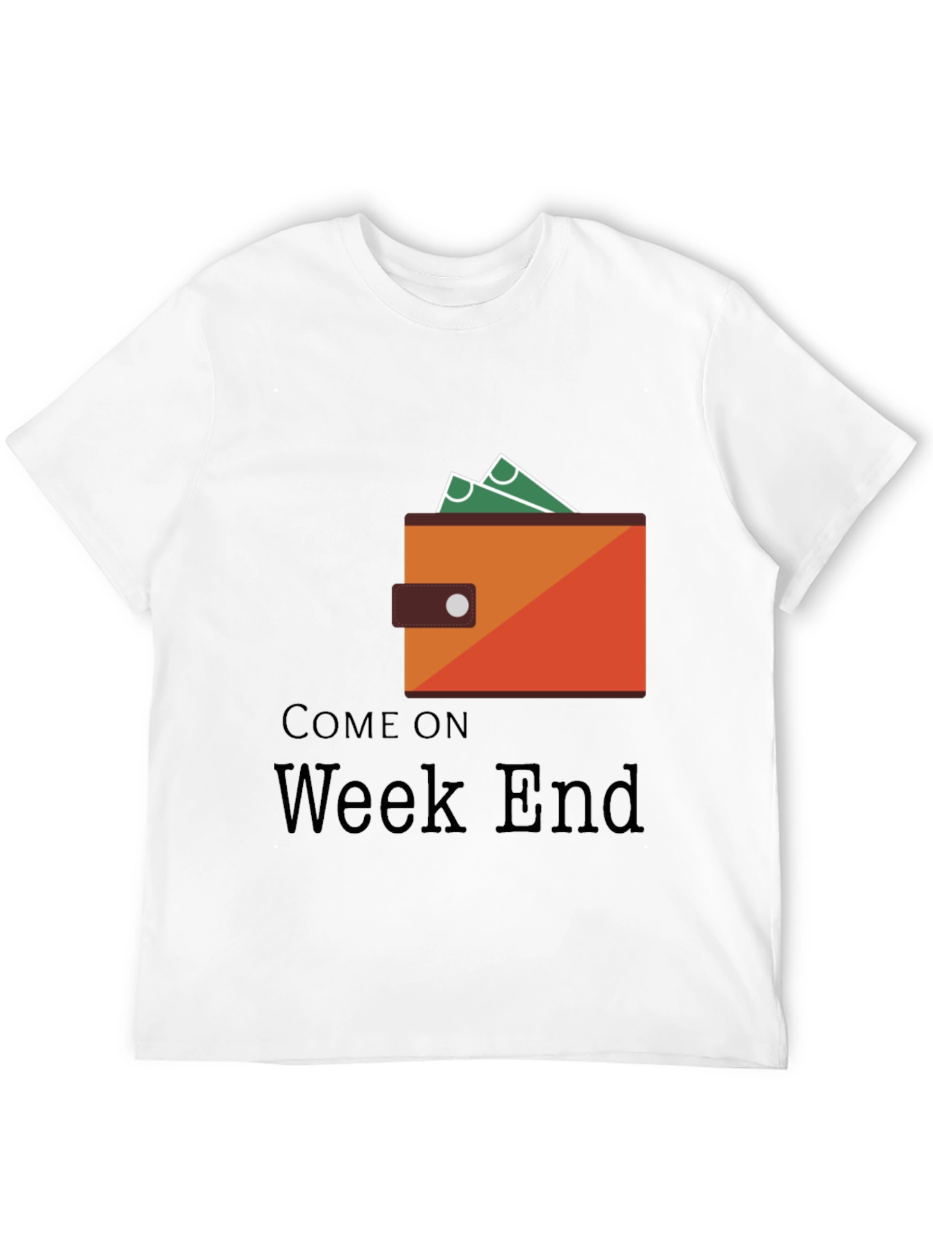 Come On Weekend Graphic Tee - Black