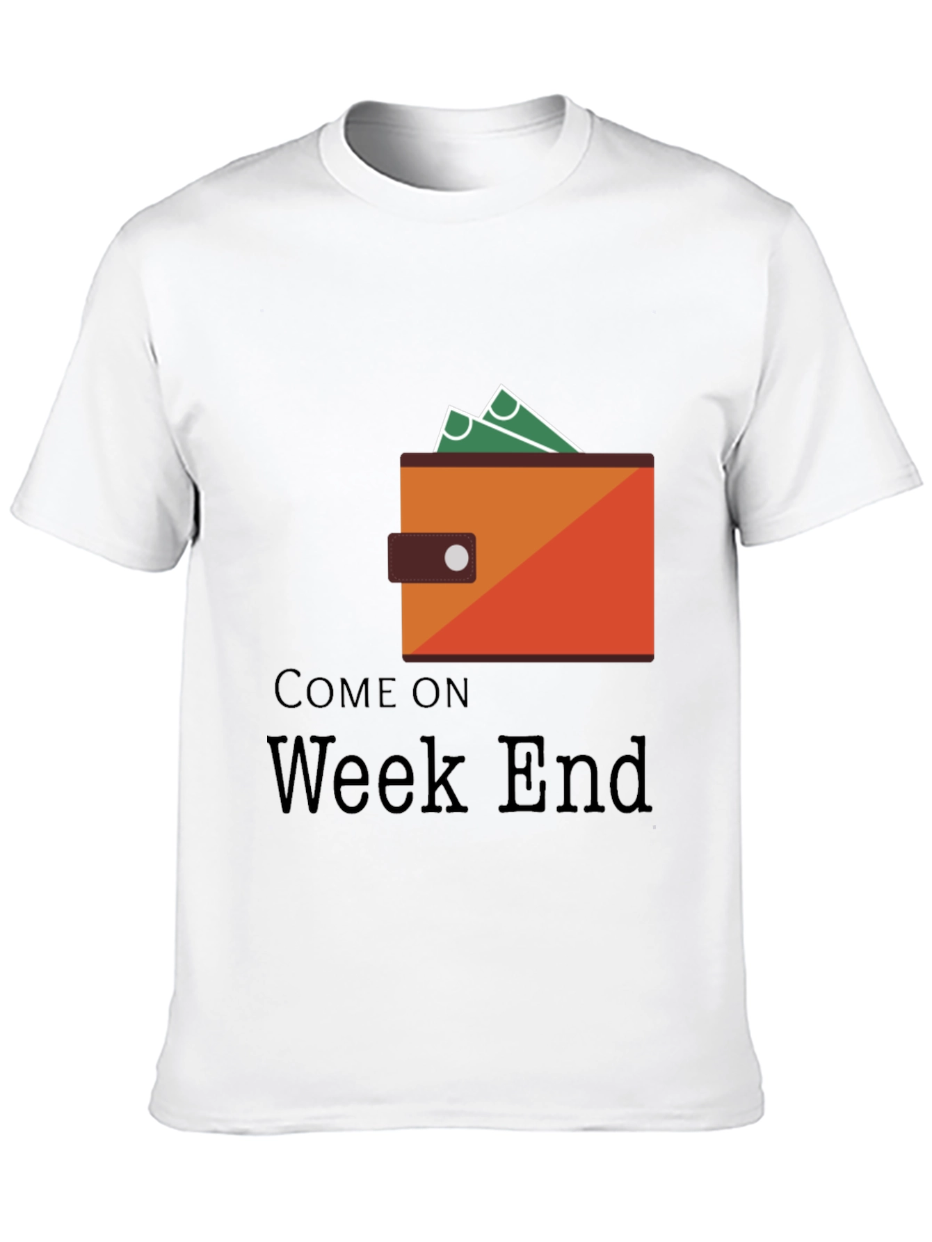 Come On Weekend Graphic Tee - Black