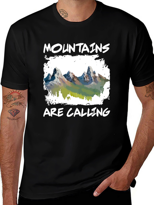 Mountains Are Calling Graphic Tee