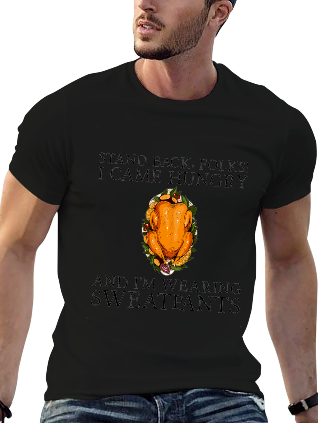 Hungry Turkey Sweatpants T-Shirt