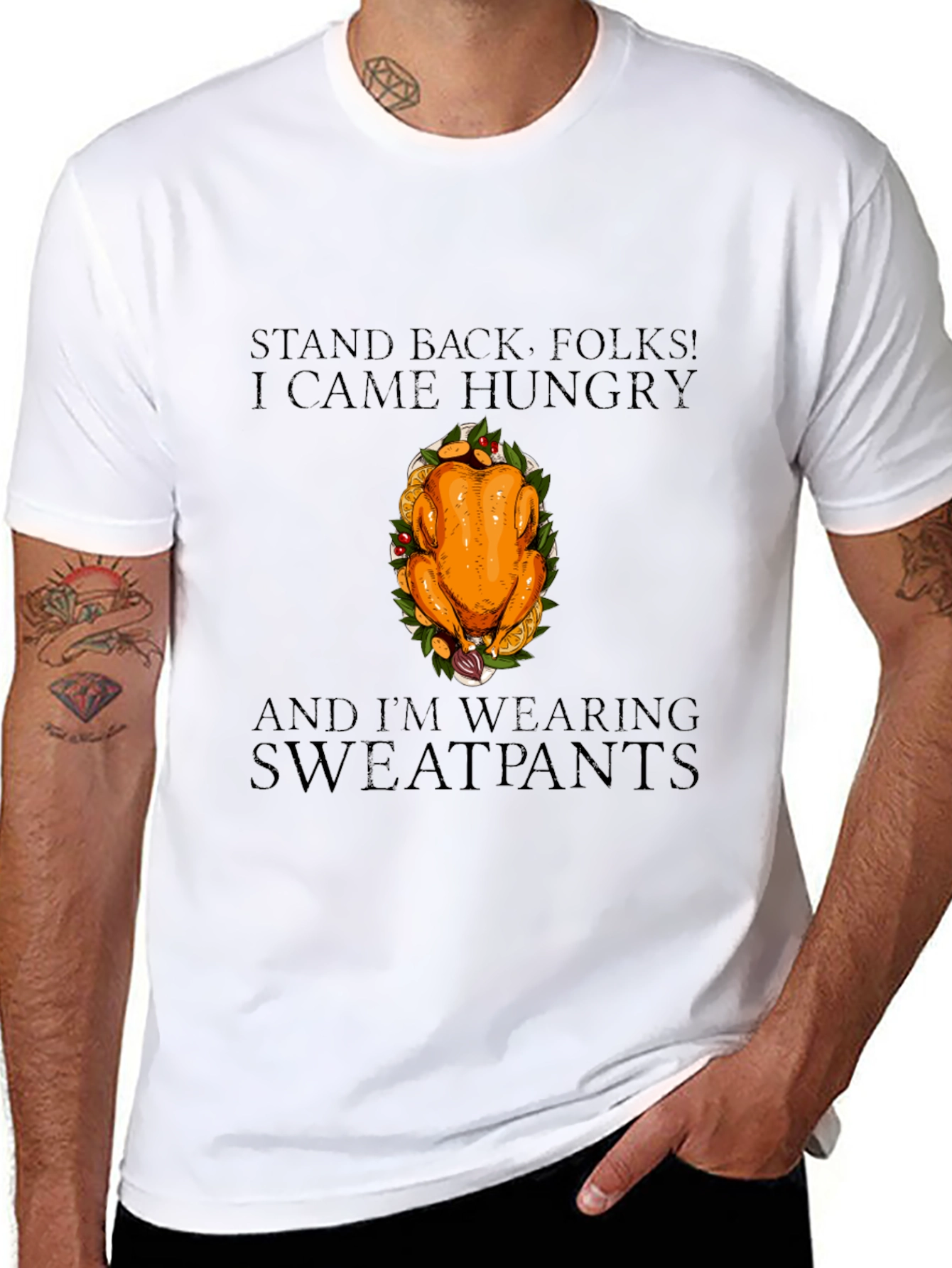 Hungry Turkey Sweatpants T-Shirt