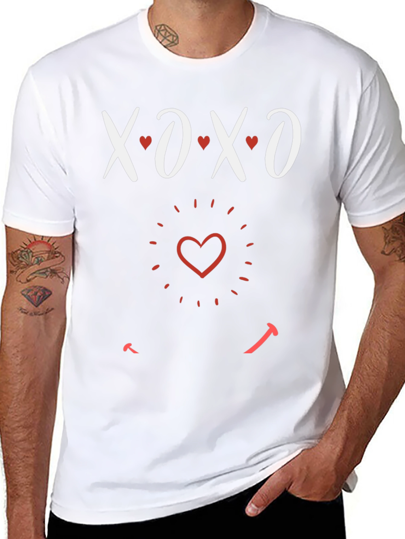 XOXO Valentines Day Graphic T-Shirt