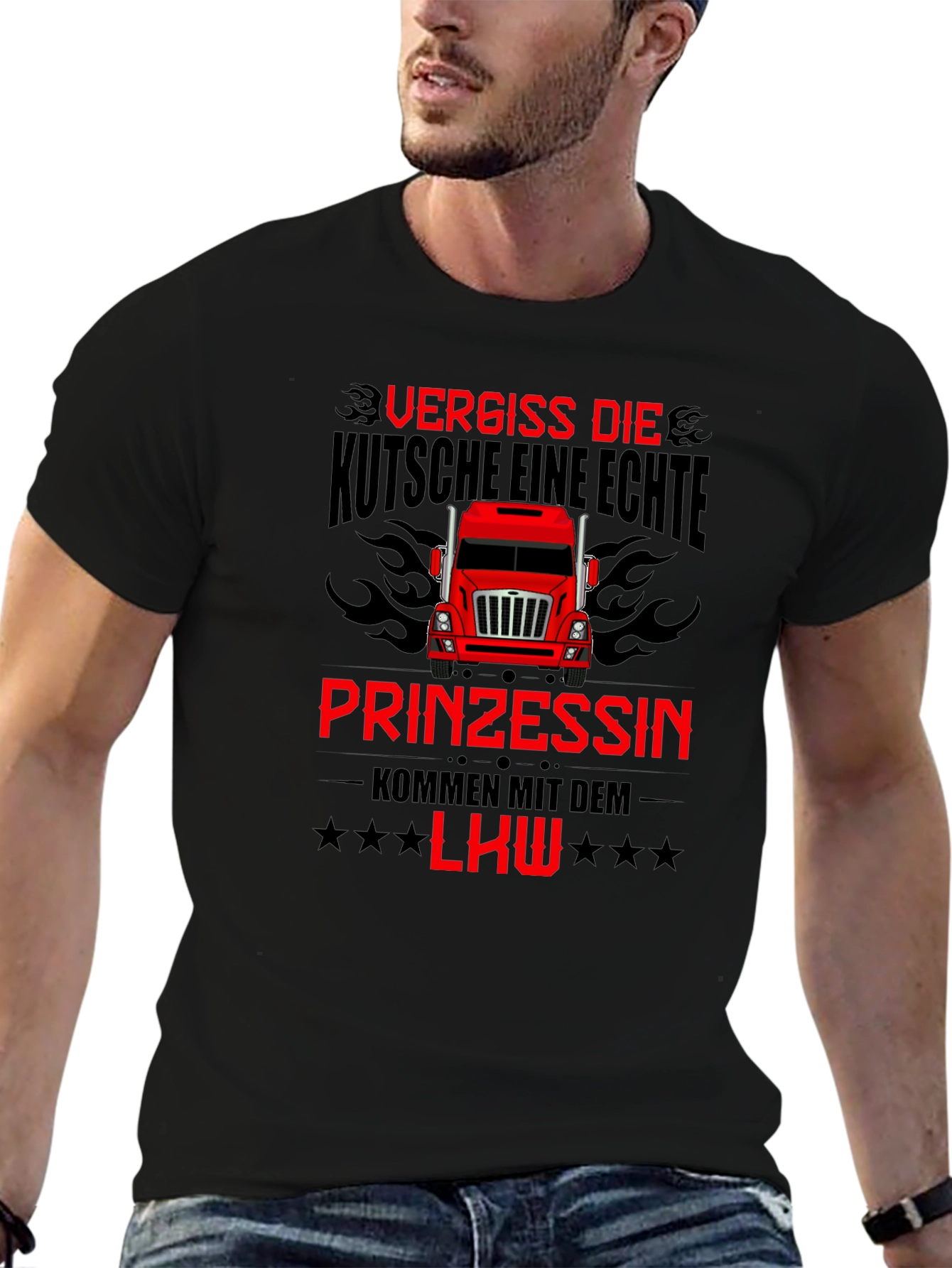 Forget the Carriage Real Princesses Drive Trucks T-Shirt
