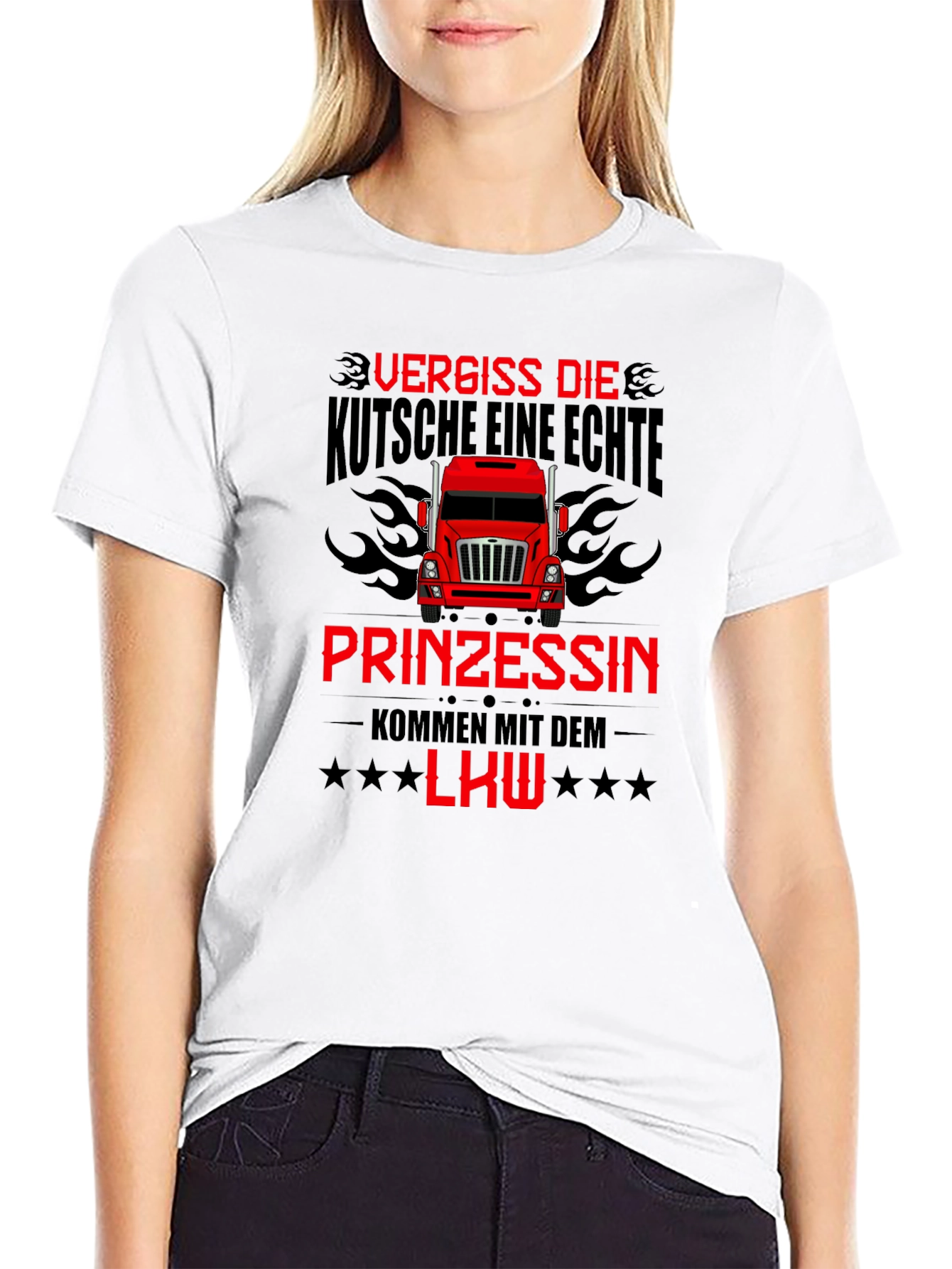 Forget the Carriage Real Princesses Drive Trucks T-Shirt