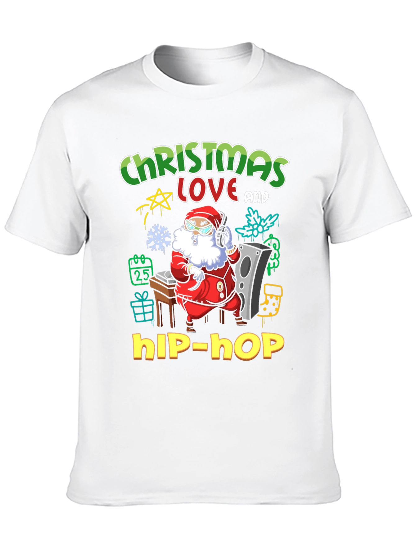 Christmas Love Hip-Hop Graphic Tee