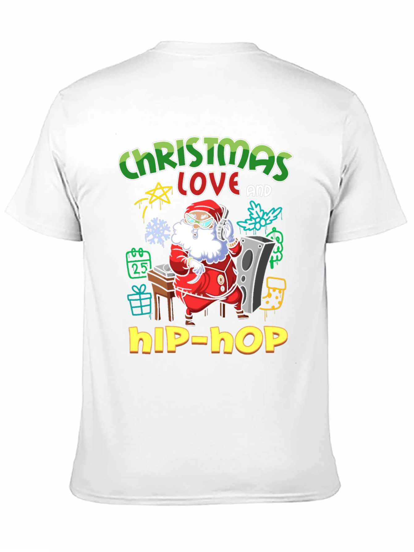 Christmas Love Hip-Hop Graphic Tee