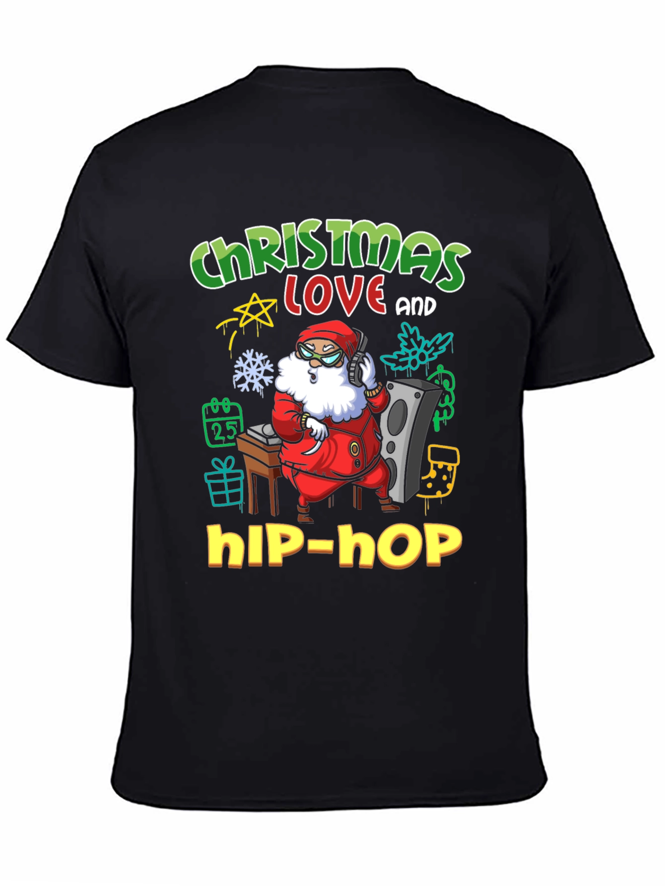Christmas Love Hip-Hop Graphic Tee