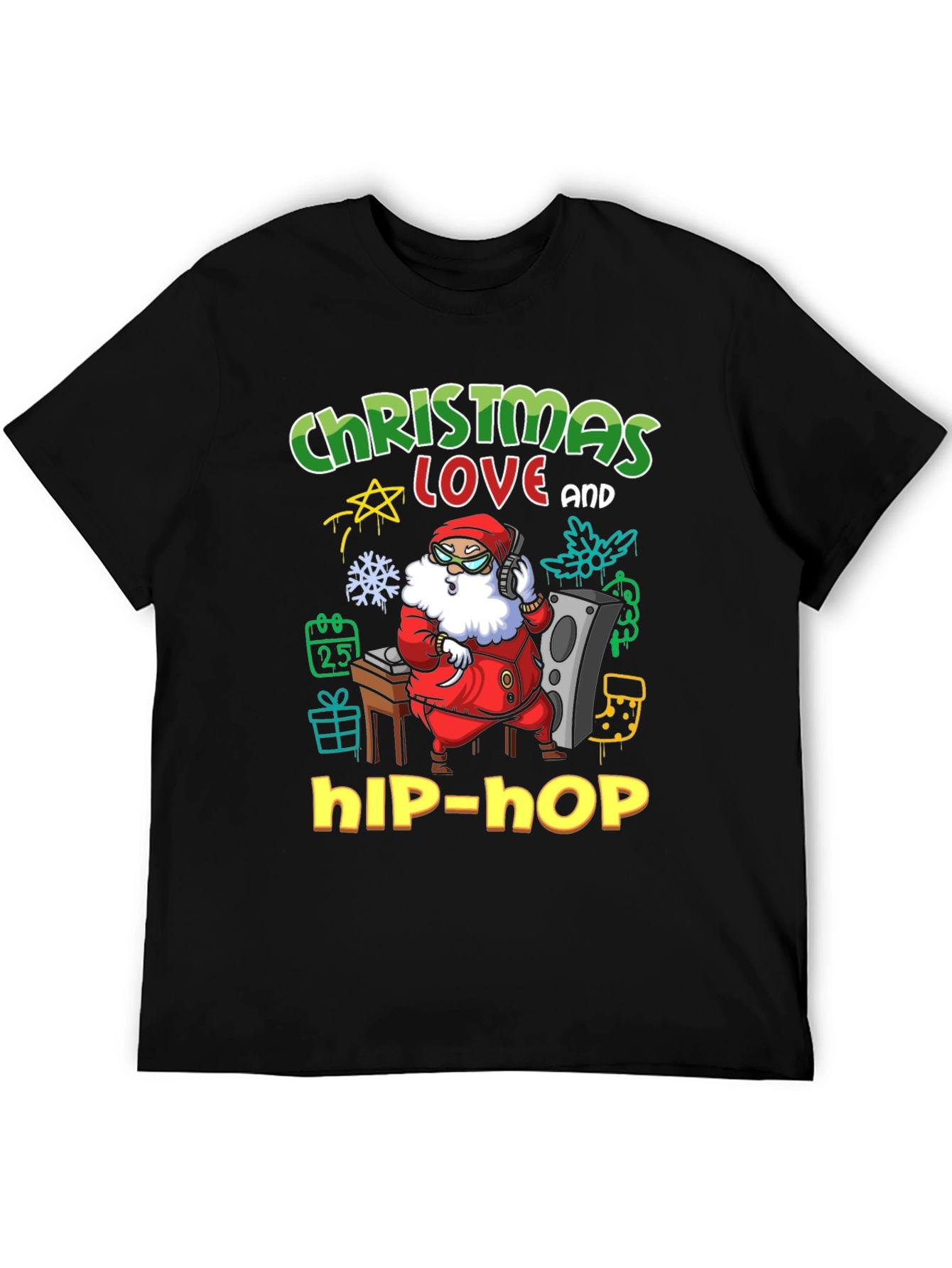 Christmas Love Hip-Hop Graphic Tee