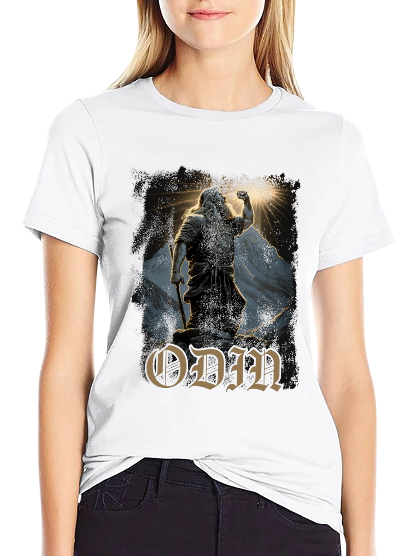 Odin T-Shirt: Viking Norse Mythology Graphic Tee