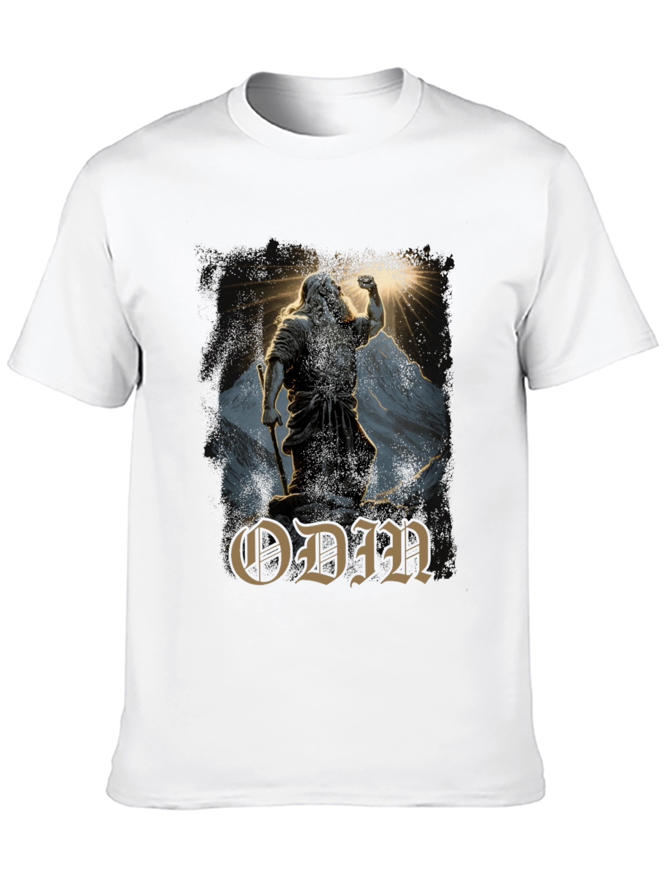 Odin T-Shirt: Viking Norse Mythology Graphic Tee