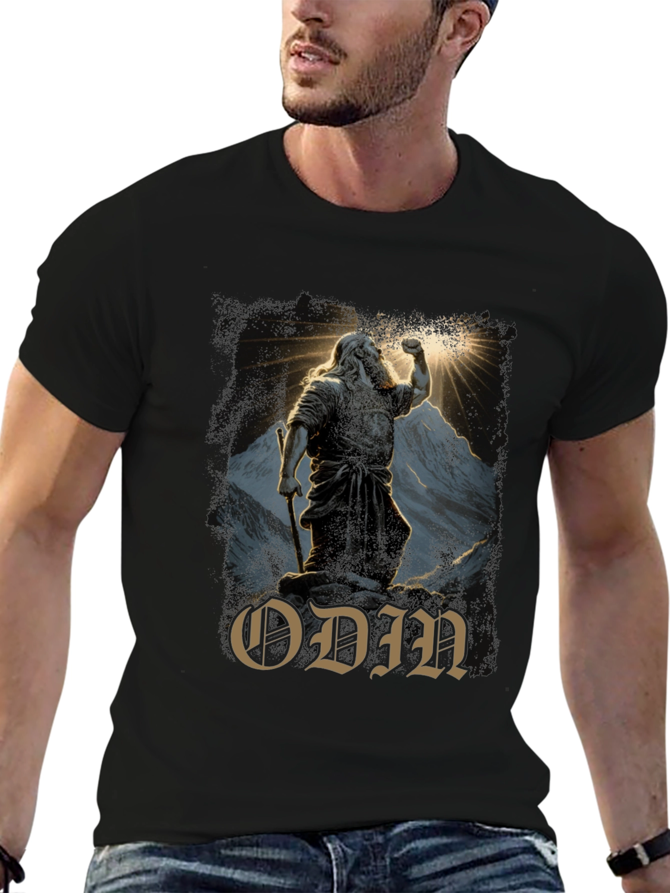 Odin T-Shirt: Viking Norse Mythology Graphic Tee