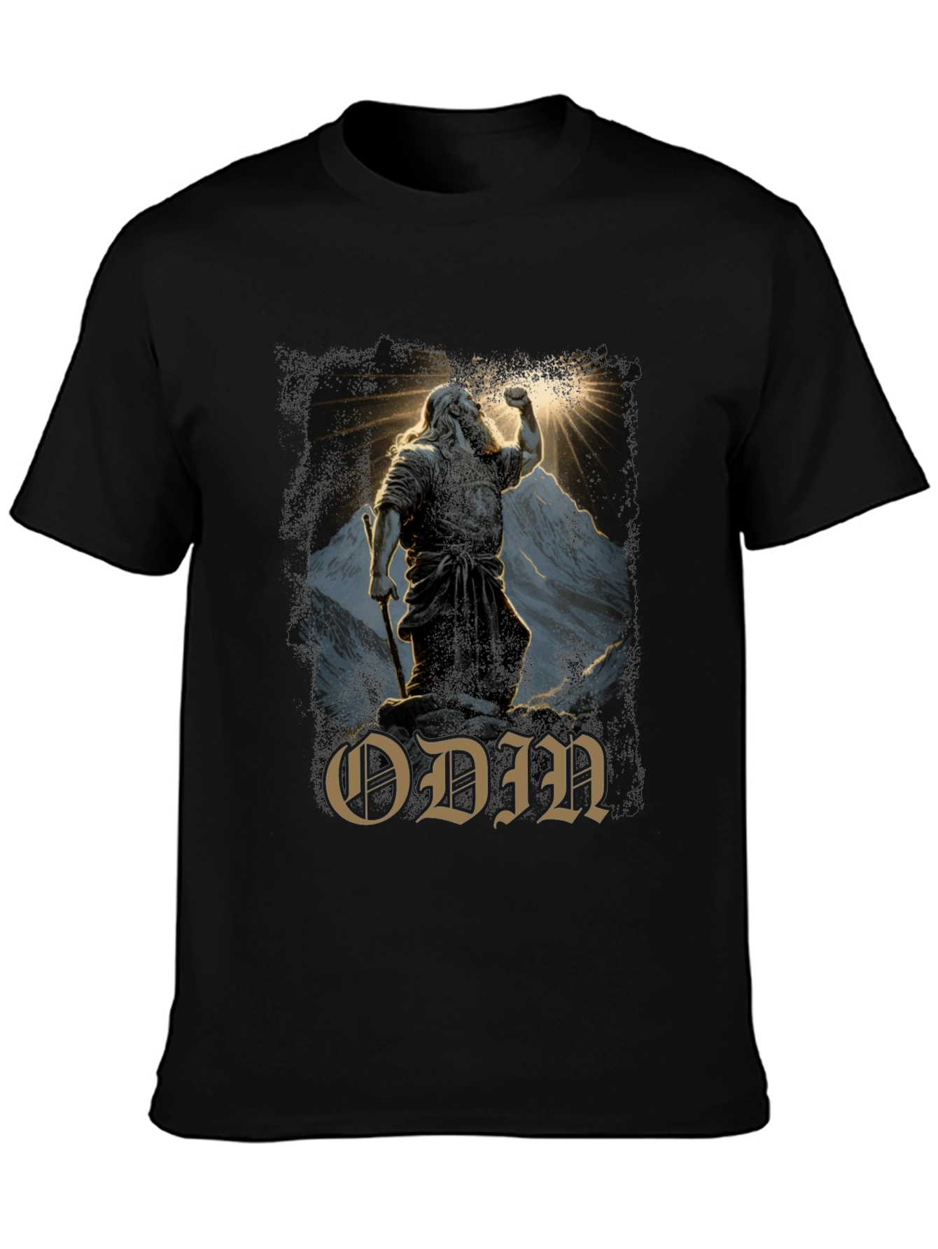 Odin T-Shirt: Viking Norse Mythology Graphic Tee