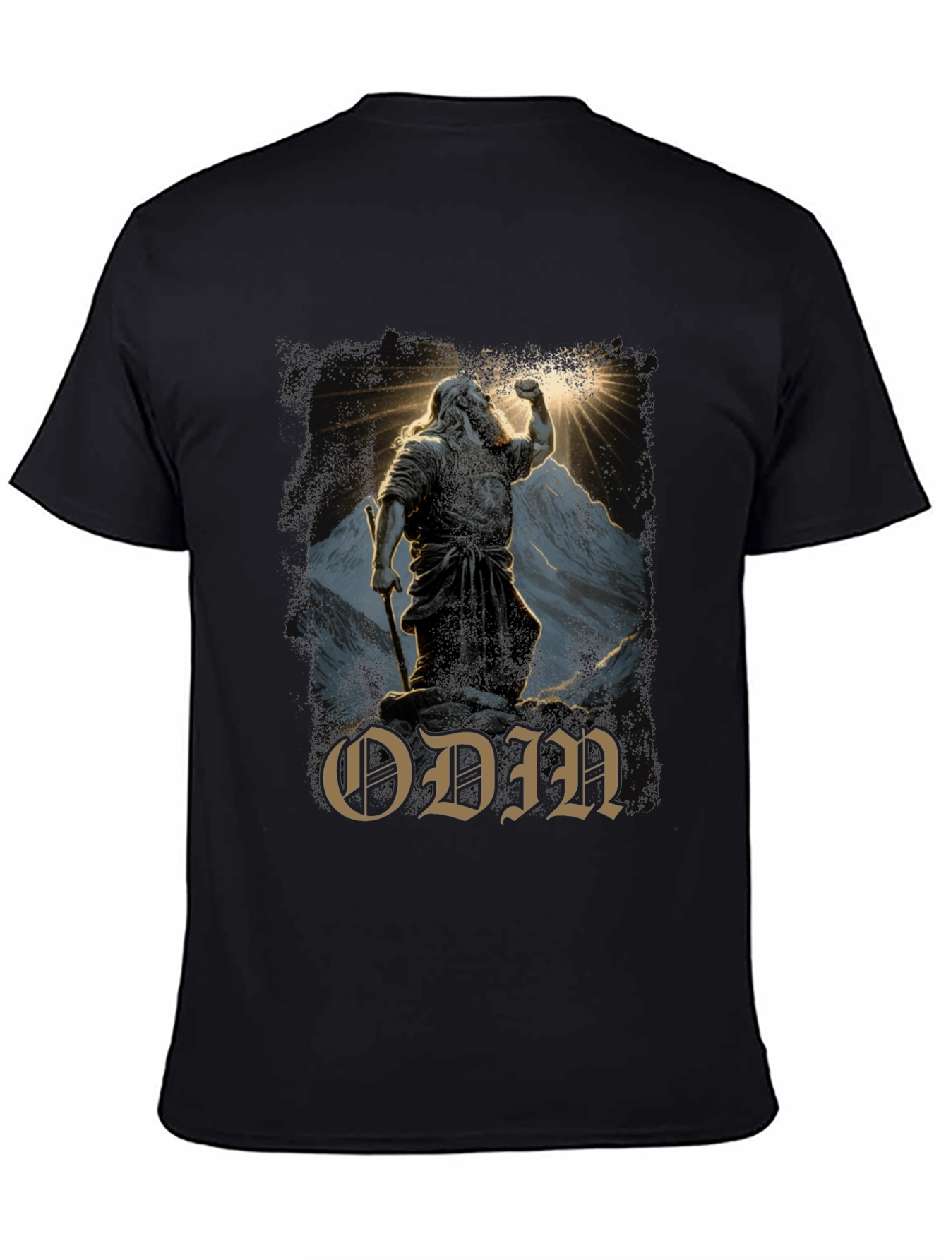 Odin T-Shirt: Viking Norse Mythology Graphic Tee