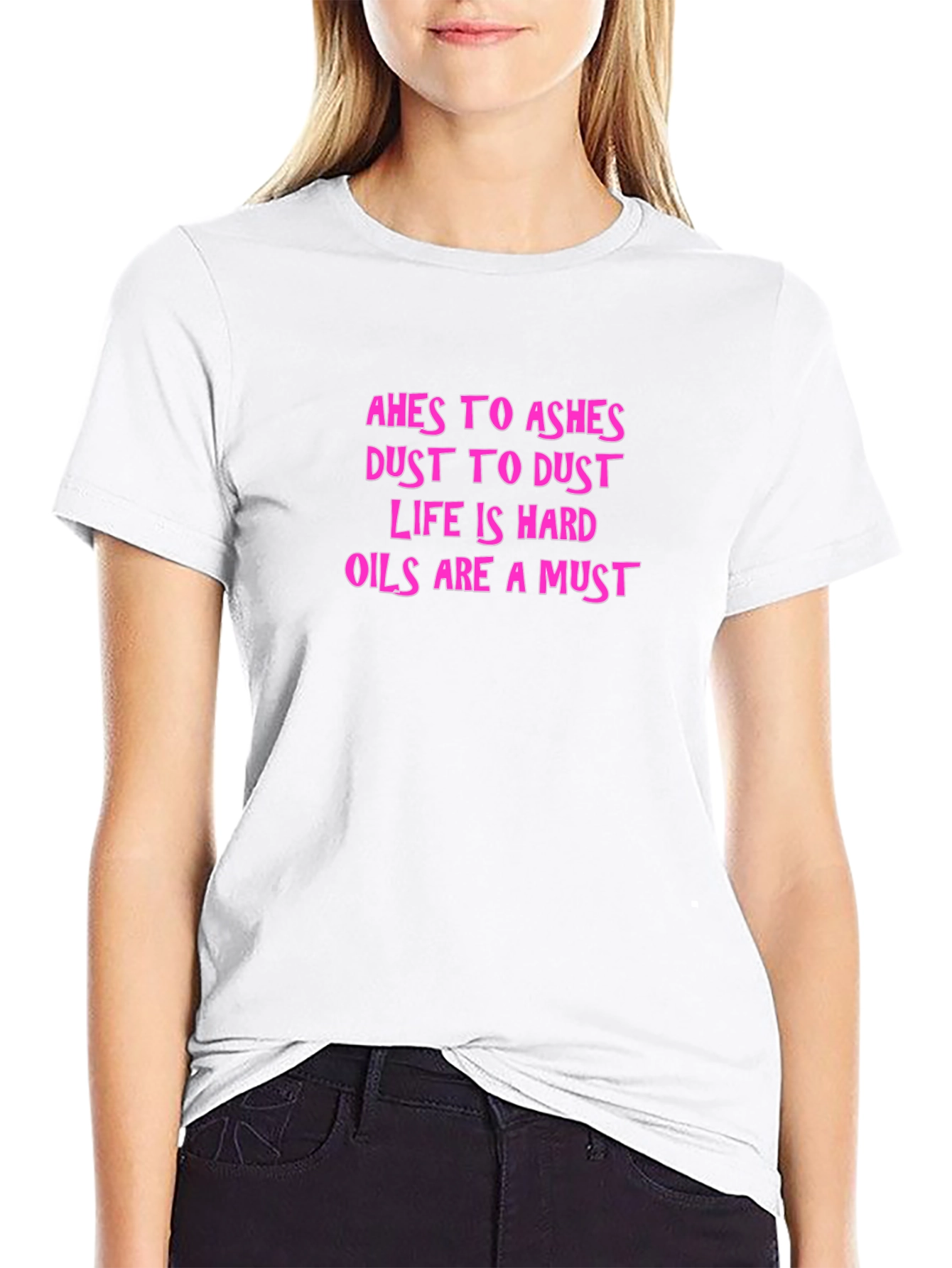 Ashes to Ashes Funny Graphic Tee