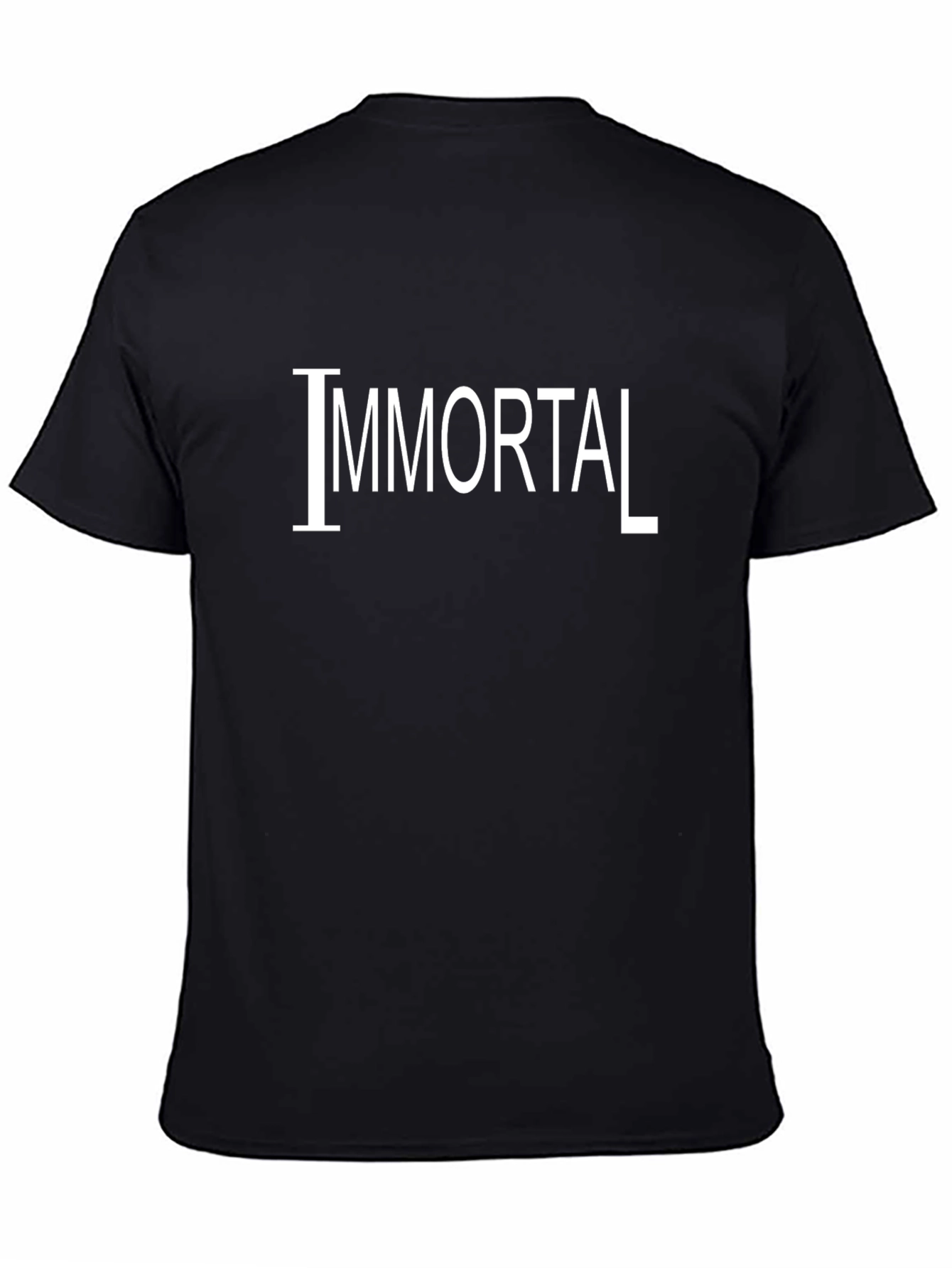 Immortal Graphic Tee - Classic Black T-Shirt