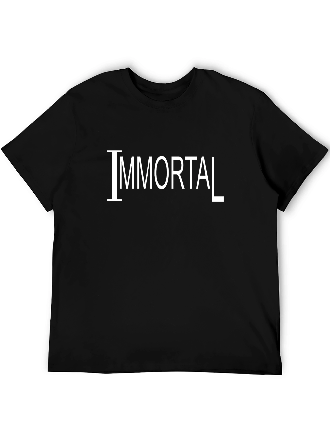 Immortal Graphic Tee - Classic Black T-Shirt