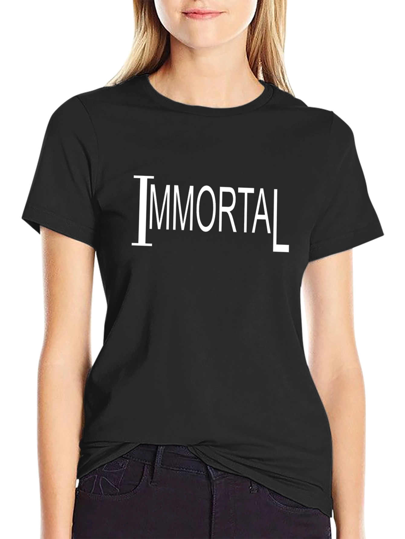 Immortal Graphic Tee - Classic Black T-Shirt