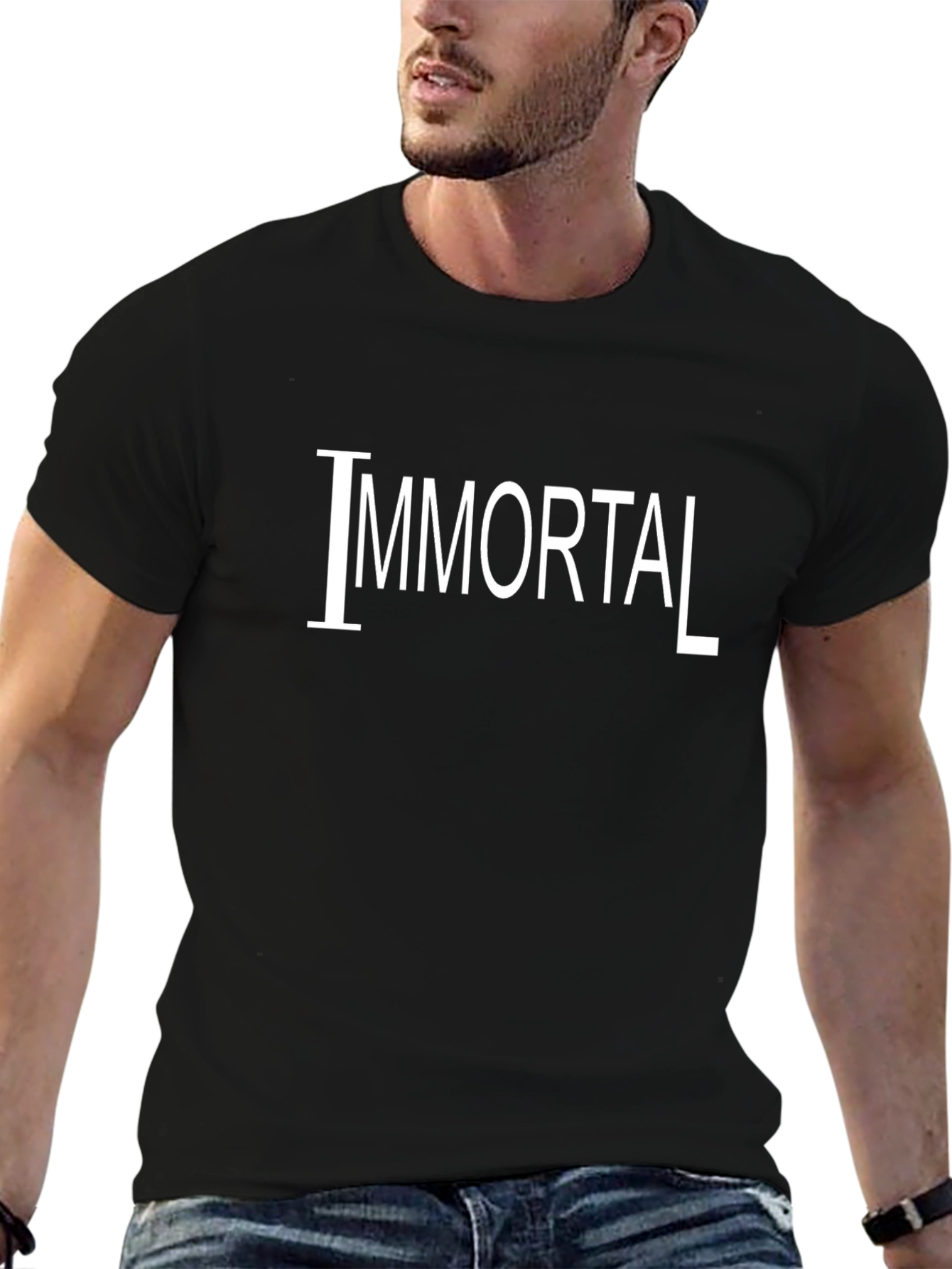 Immortal Graphic Tee - Classic Black T-Shirt