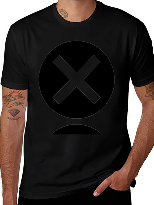 Abstract Symbol Black T-Shirt