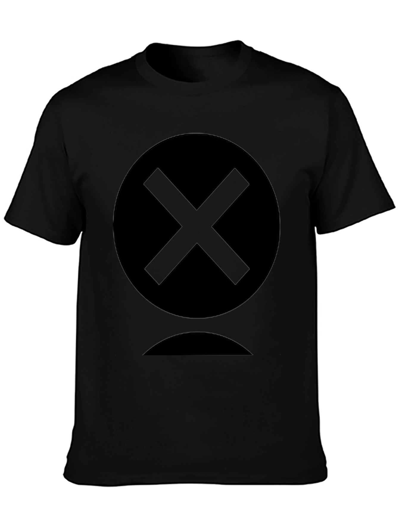 Abstract Symbol Black T-Shirt