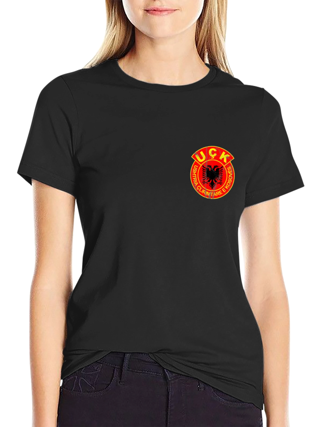 UCK Kosovo Albanian Eagle T-Shirt