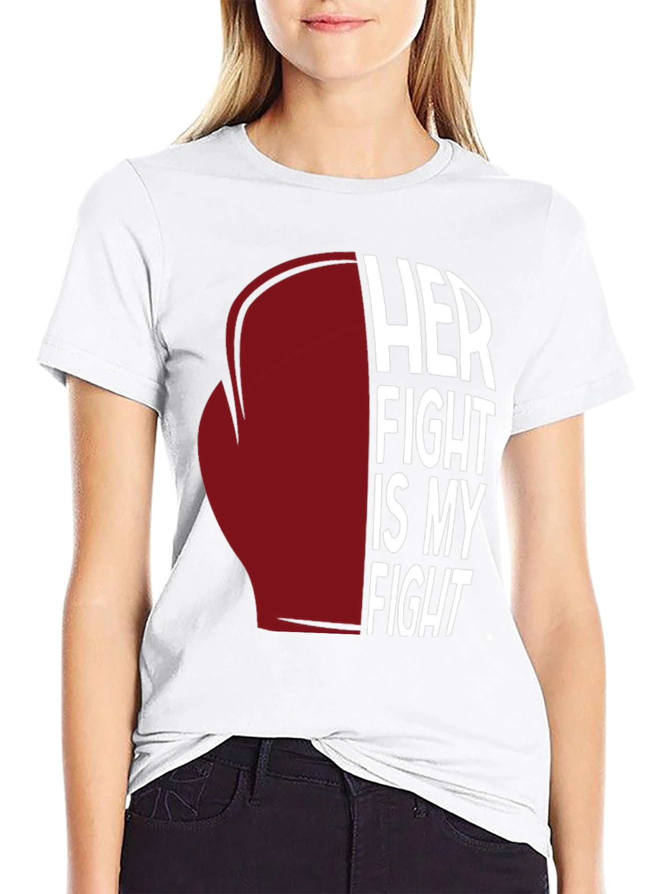 Her Fight Is My Fight Graphic Tee