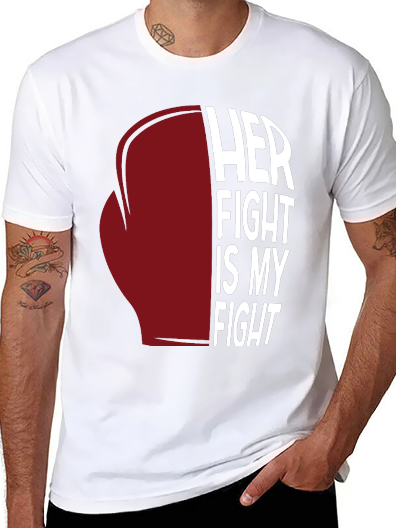 Her Fight Is My Fight Graphic Tee