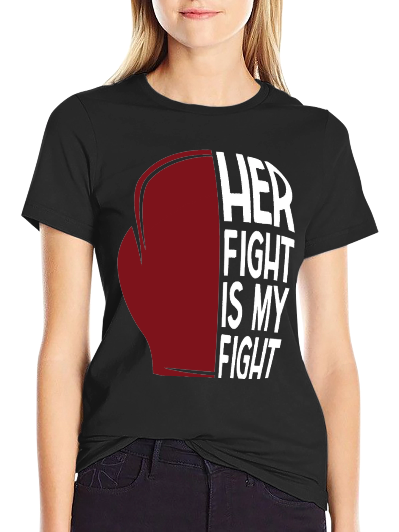 Her Fight Is My Fight Graphic Tee