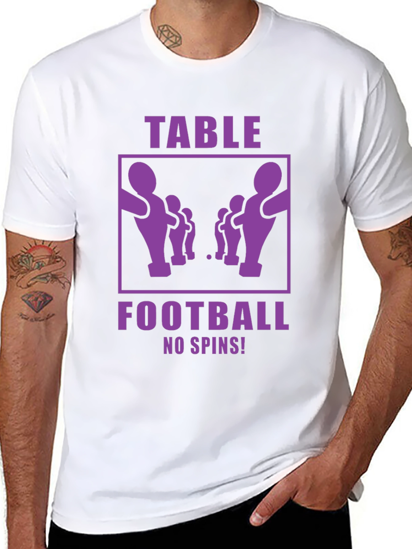 Table Football No Spins T-Shirt